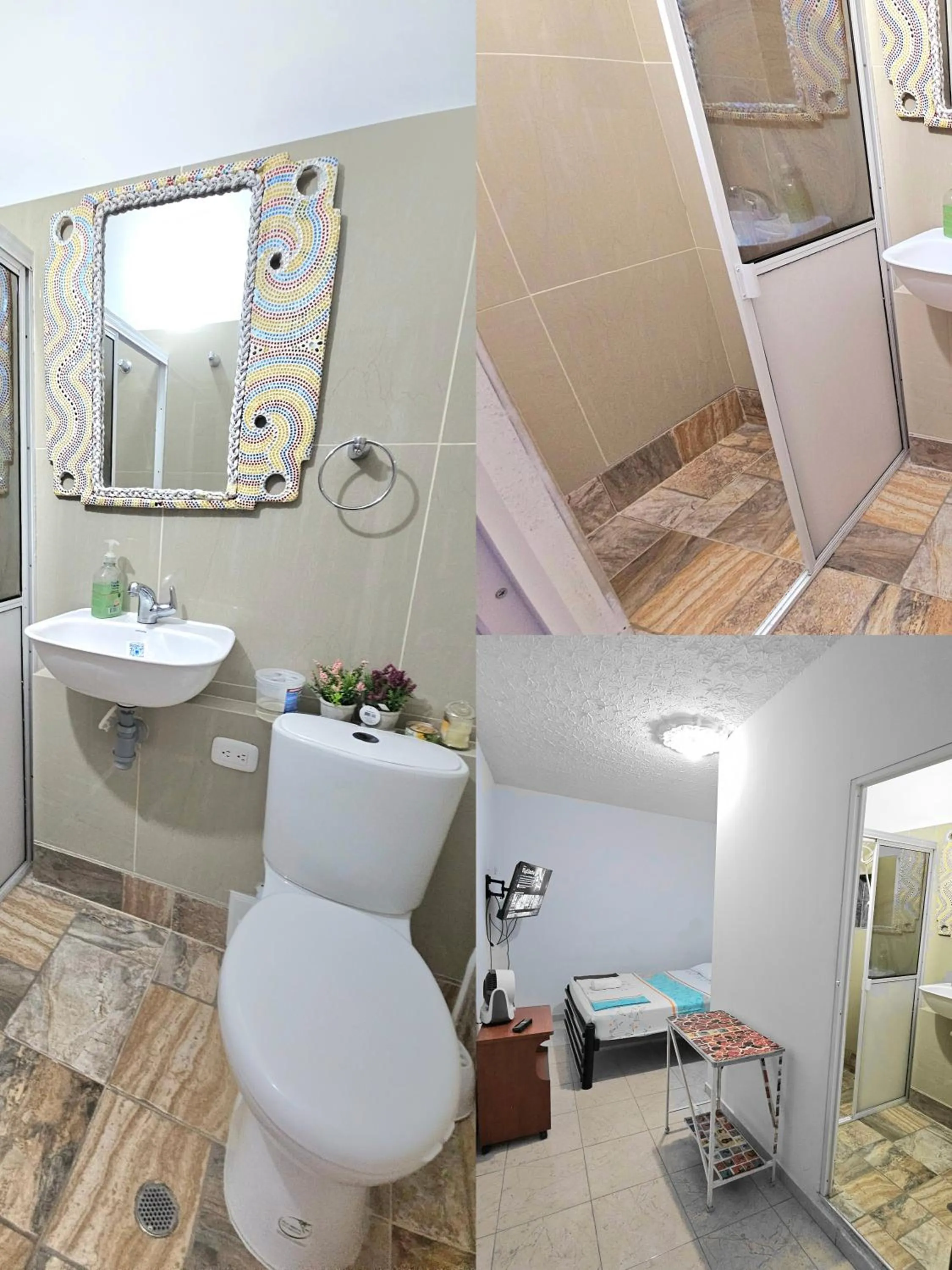 Shower in Mom's house Colombia