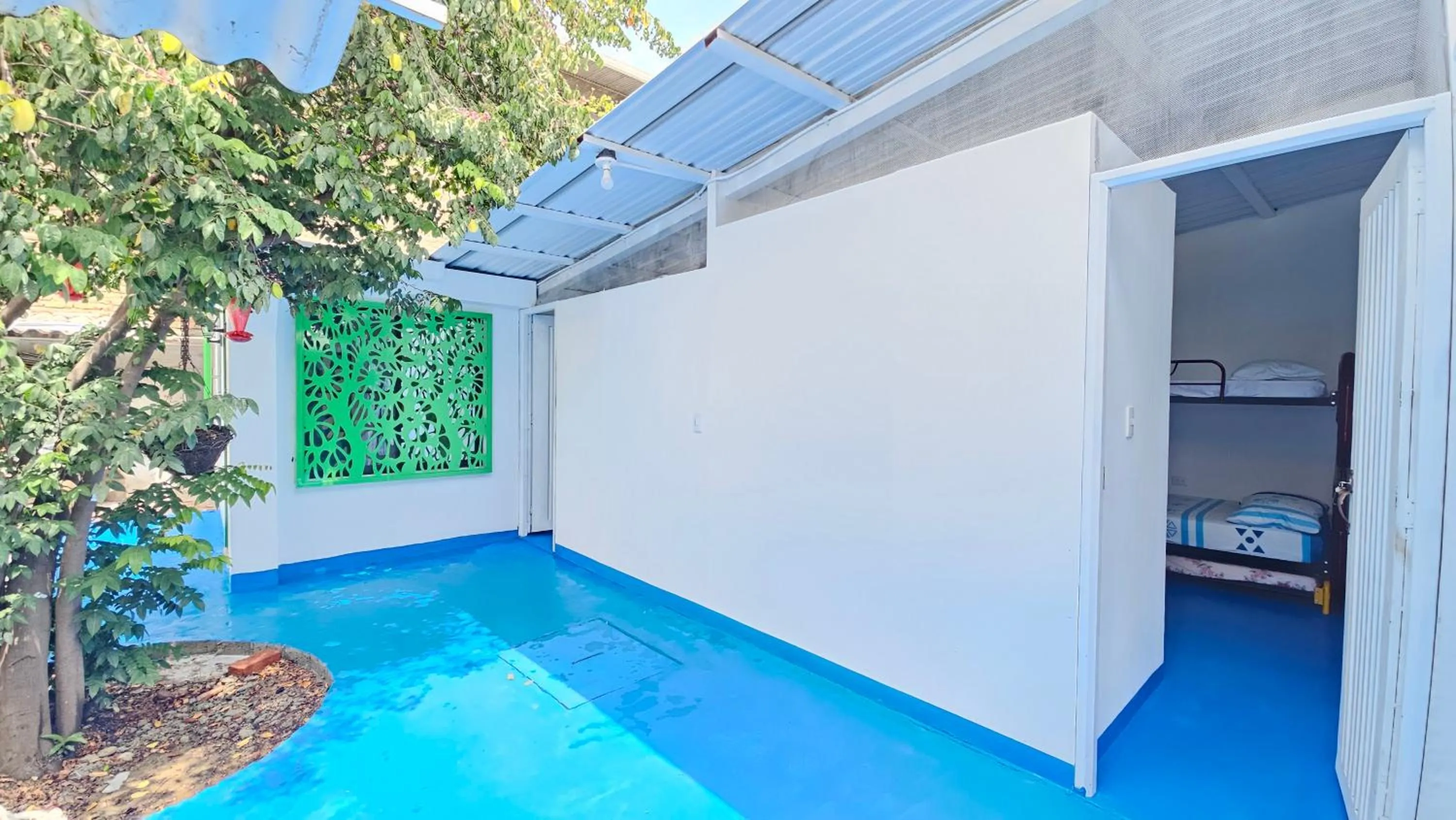 Patio in Mom's house Colombia