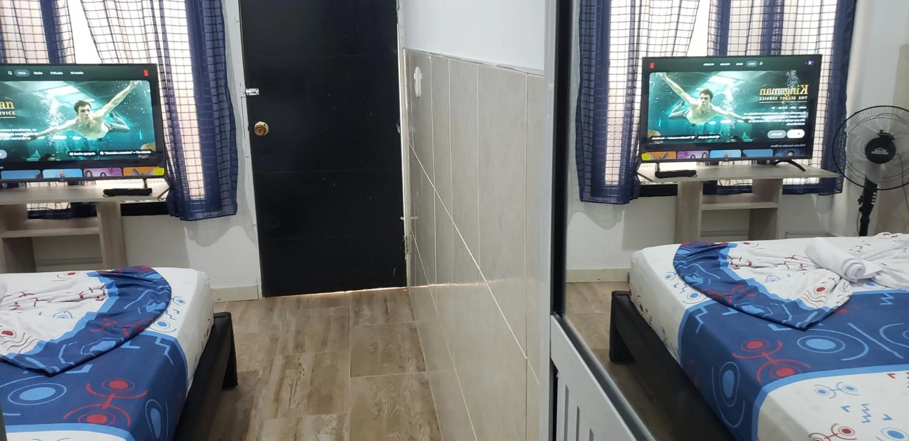 Bed in Mom's house Colombia