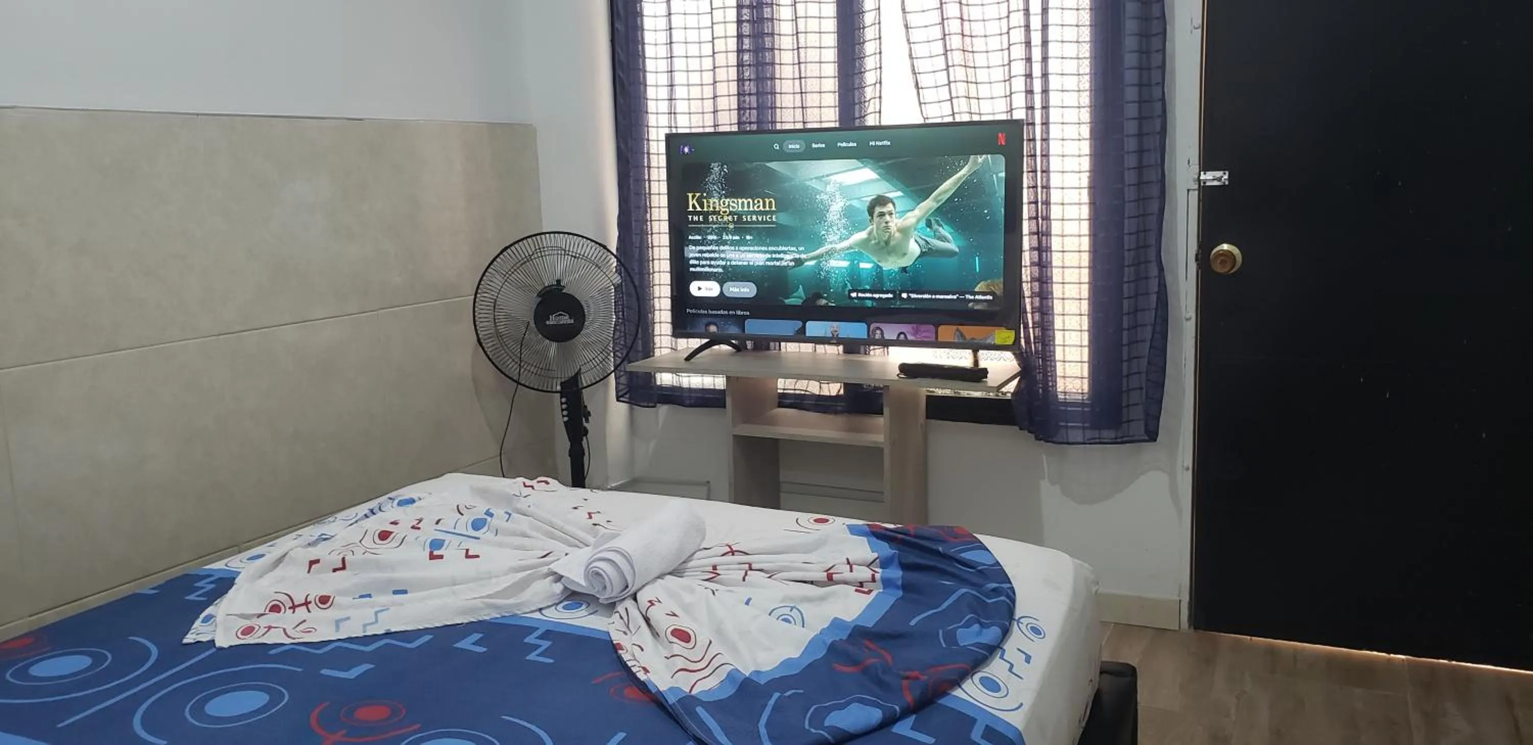 Bed in Mom's house Colombia