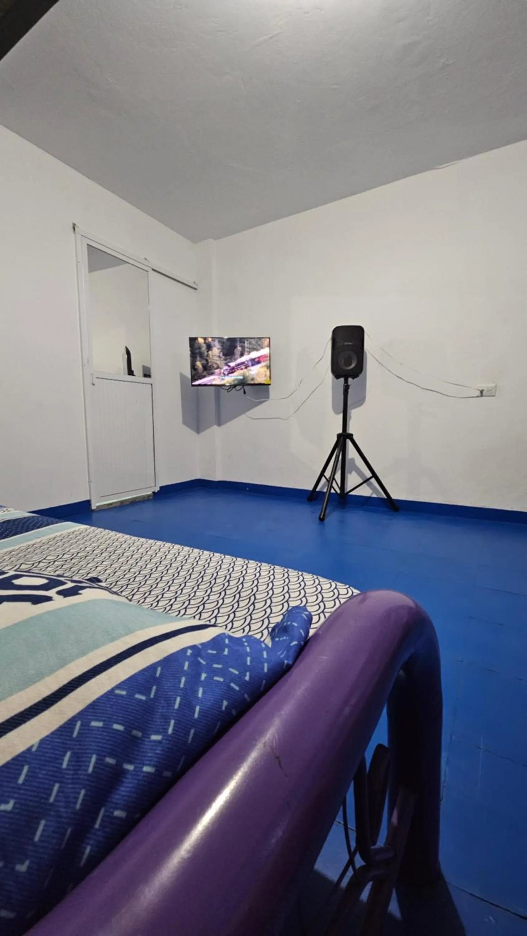 Bed in Mom's house Colombia