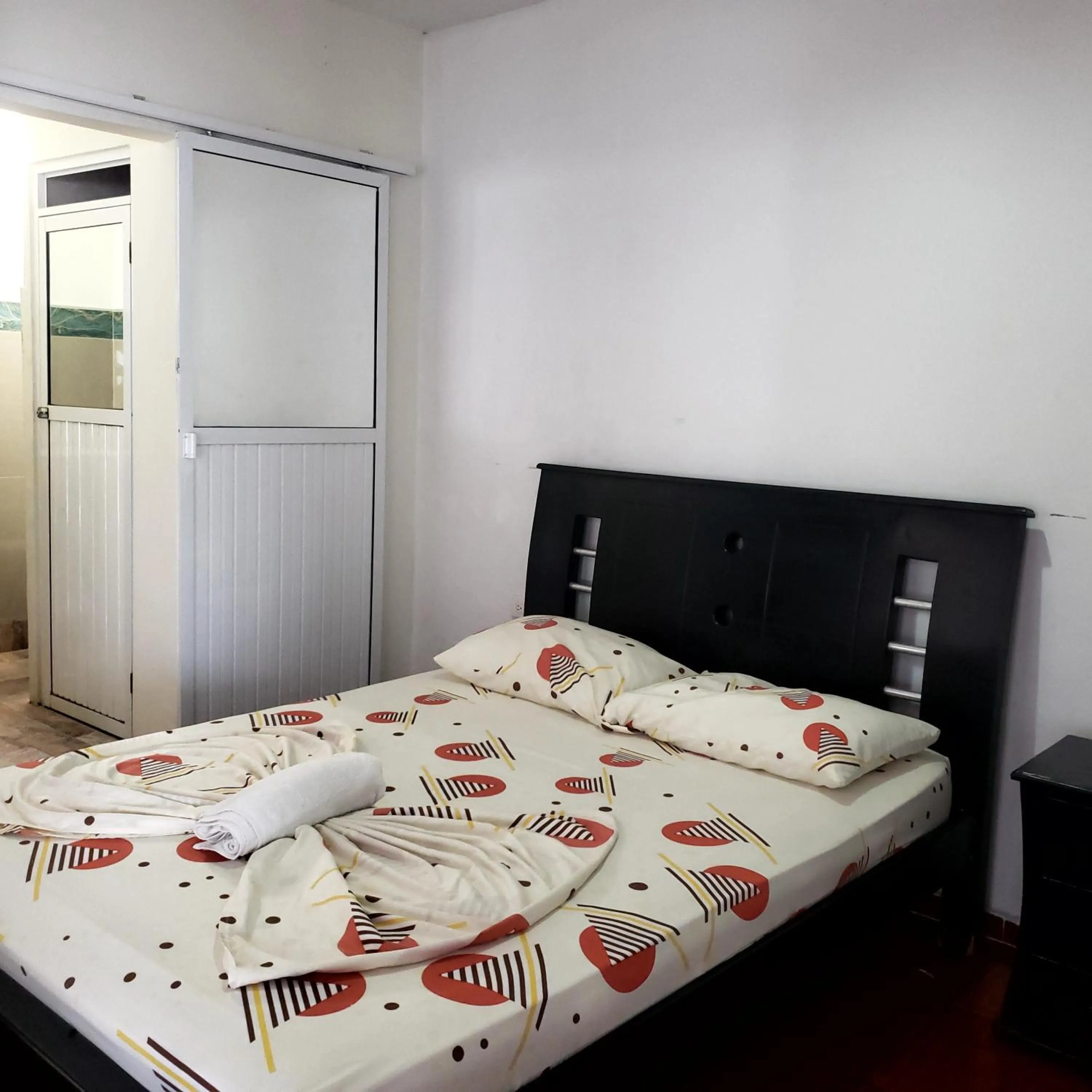 Bed in Mom's house Colombia