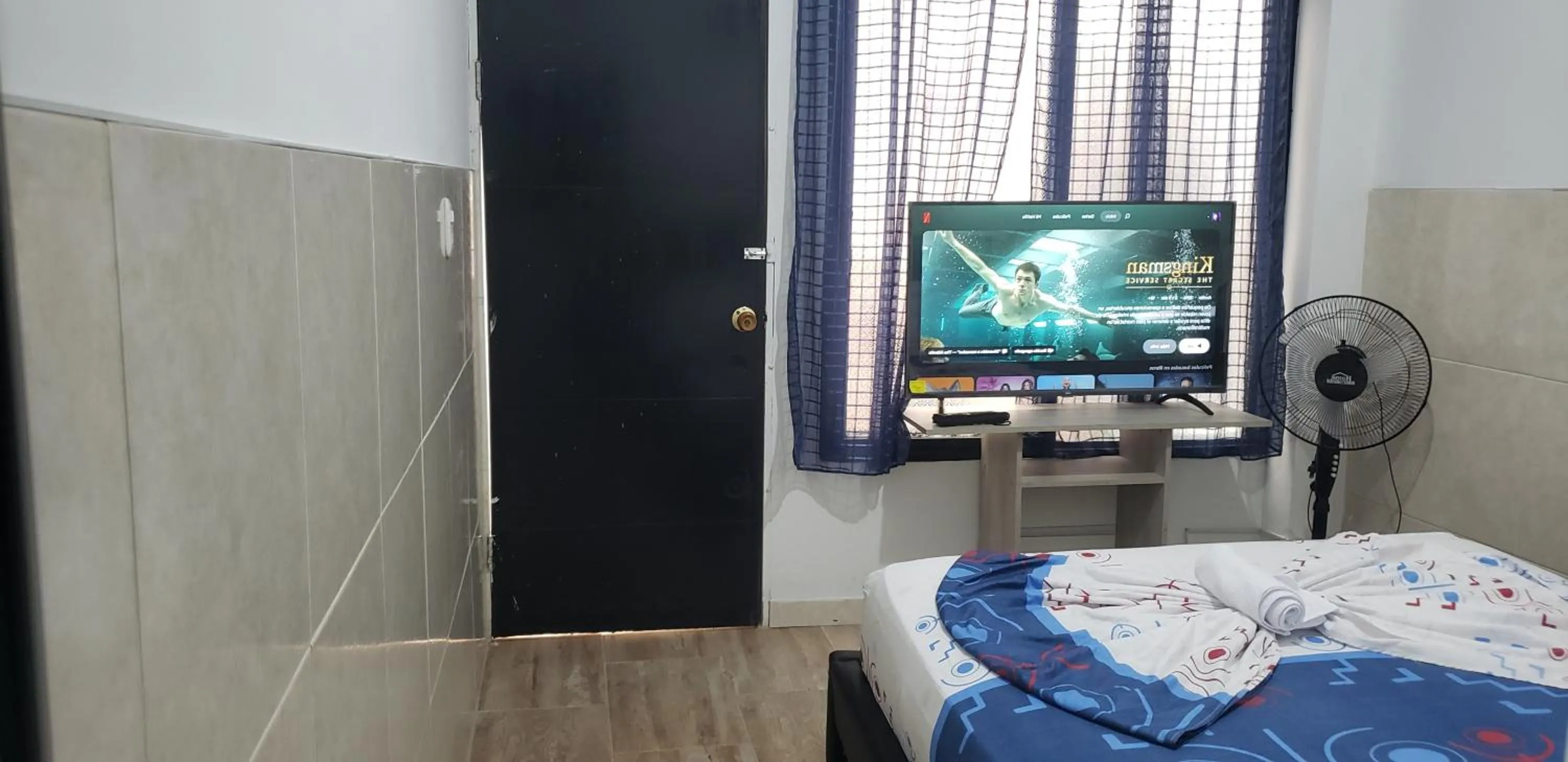 Bed in Mom's house Colombia