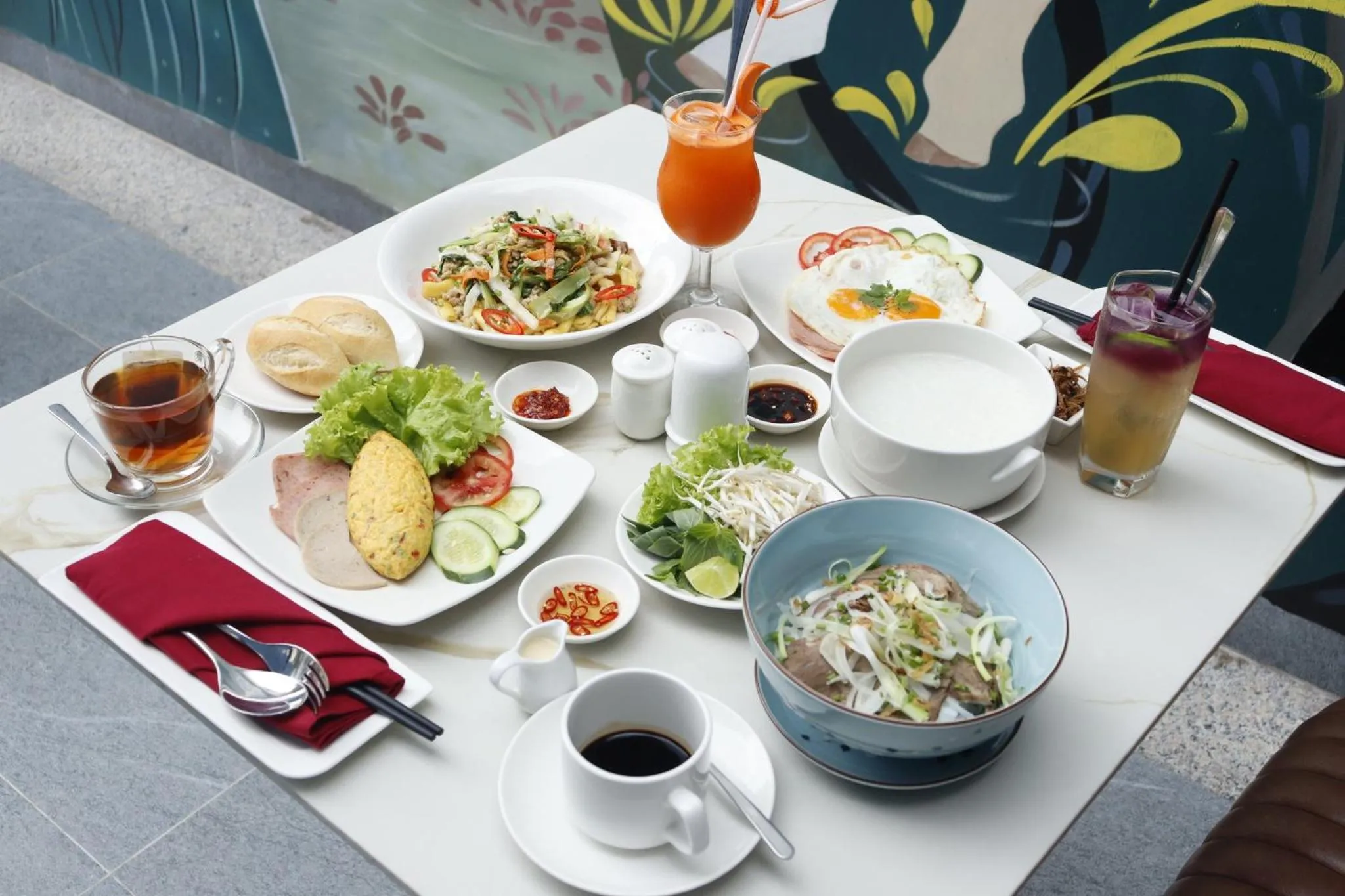 Breakfast in Odin Hotel Quy Nhon