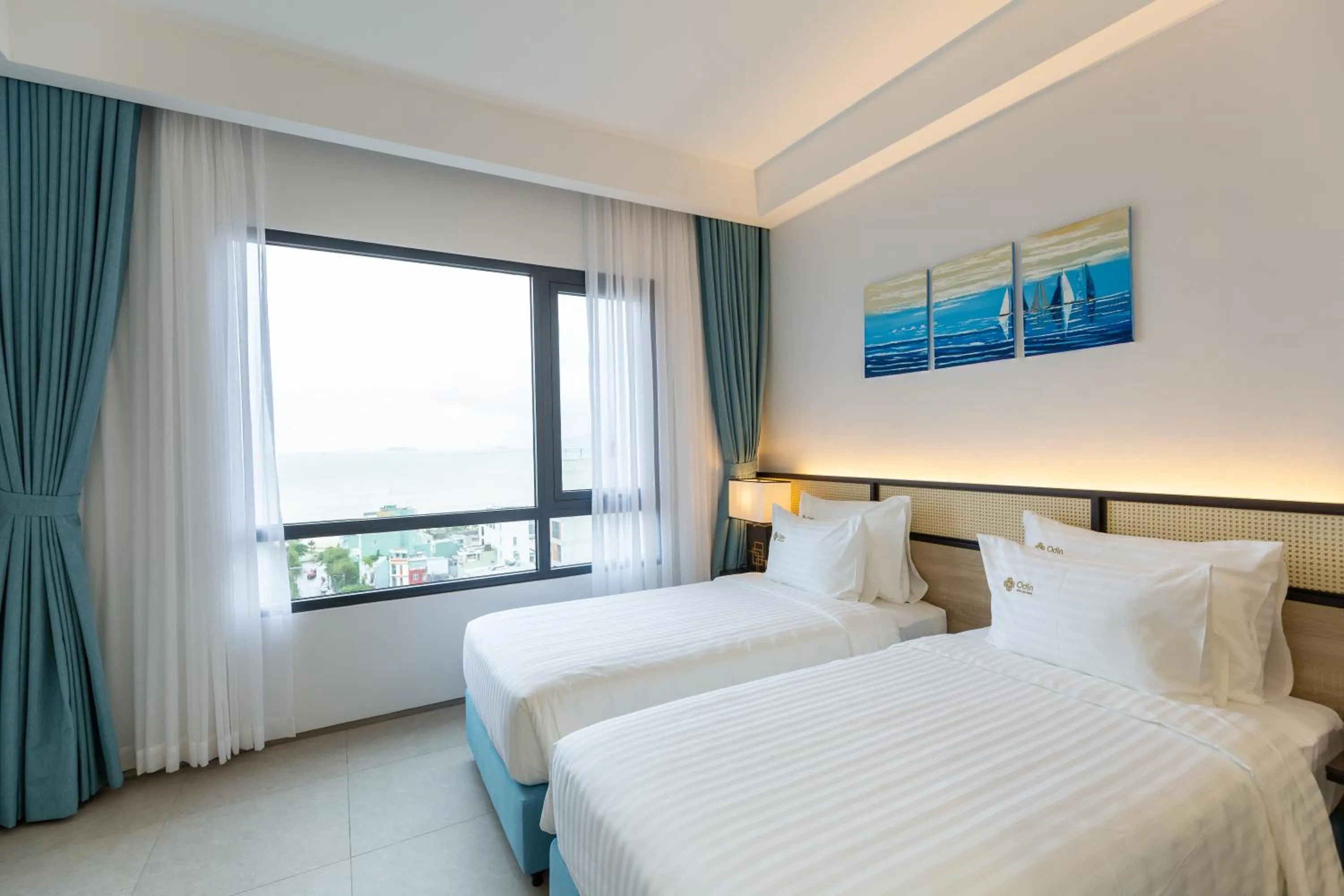 Bed in Odin Hotel Quy Nhon