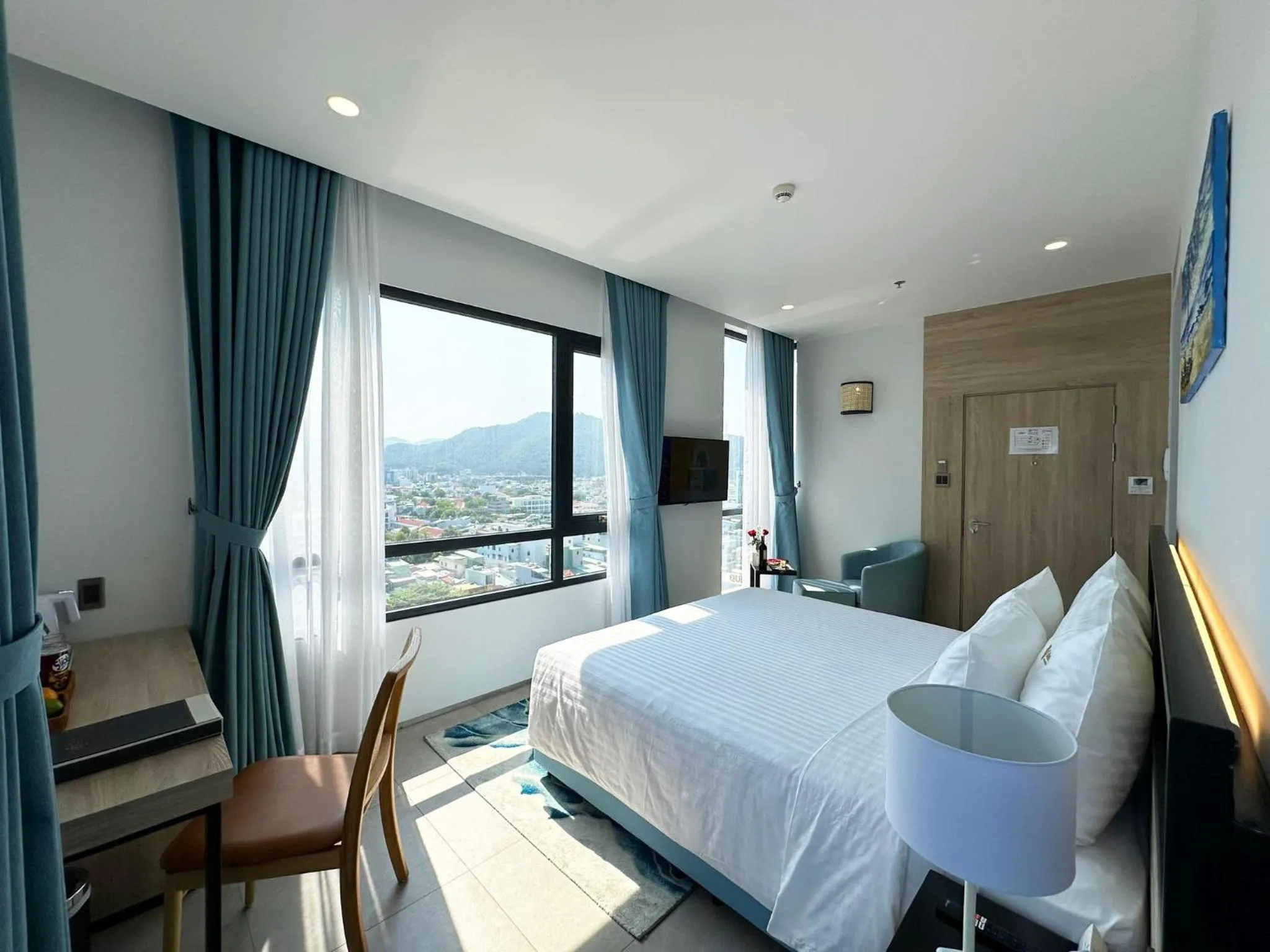 Bed in Odin Hotel Quy Nhon