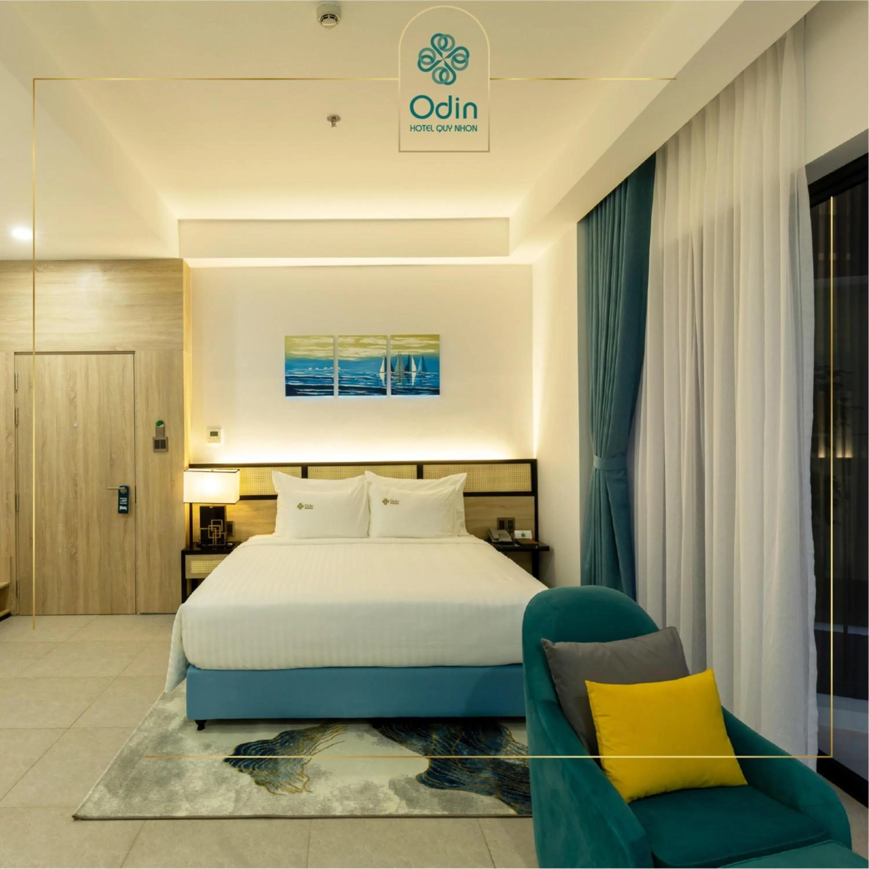 Bed in Odin Hotel Quy Nhon