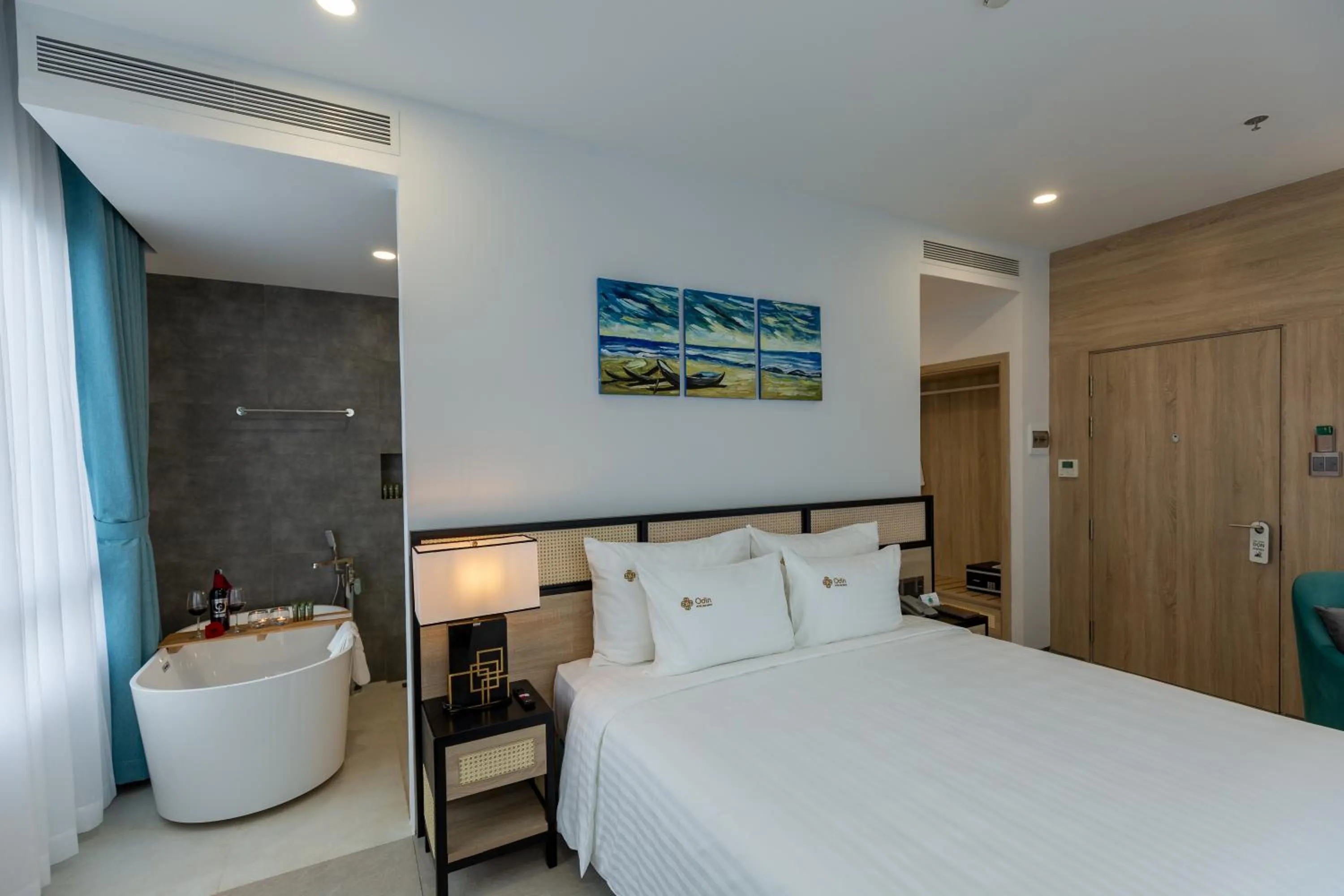 Photo of the whole room, Bed in Odin Hotel Quy Nhon