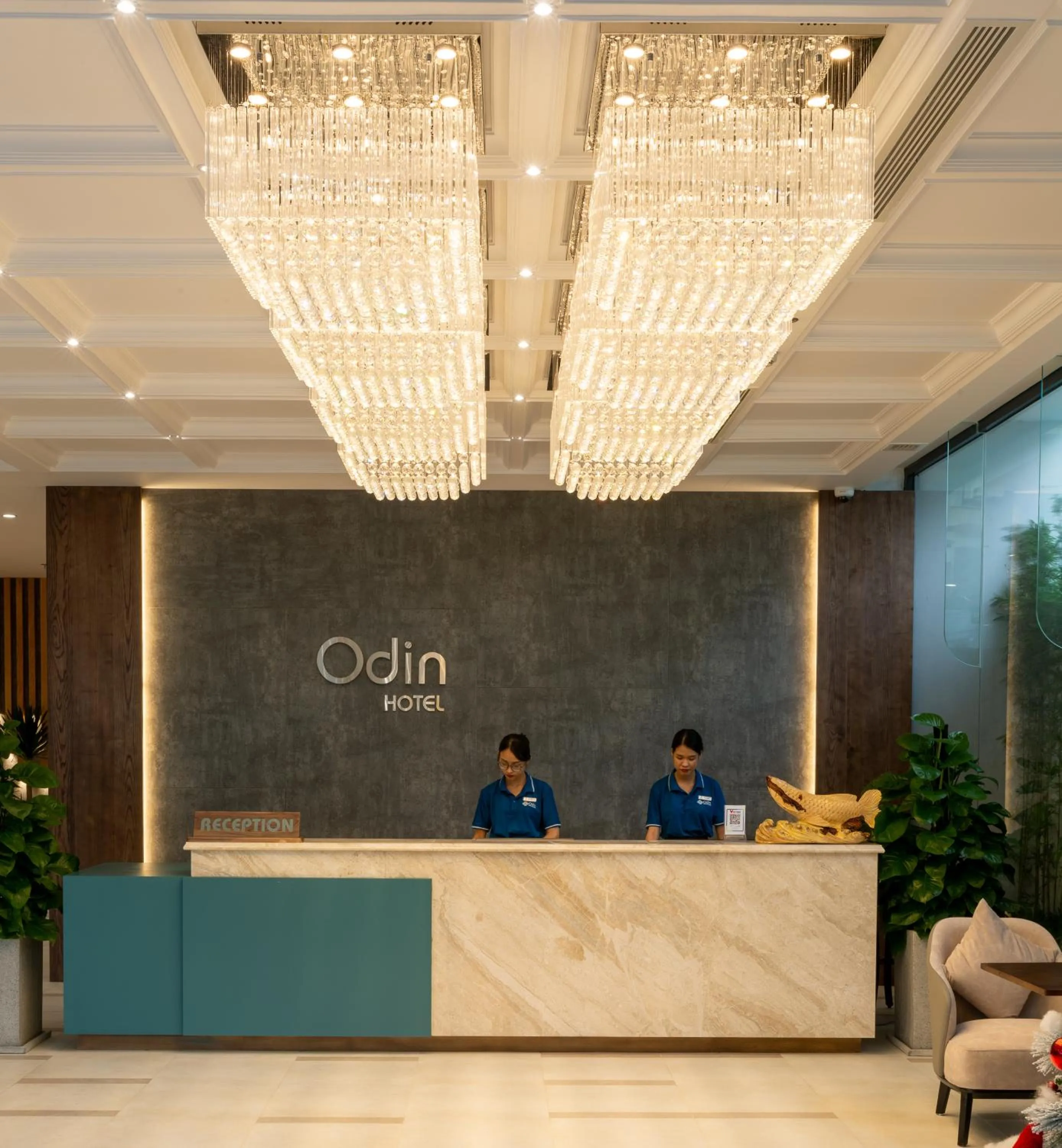 Lobby or reception in Odin Hotel Quy Nhon
