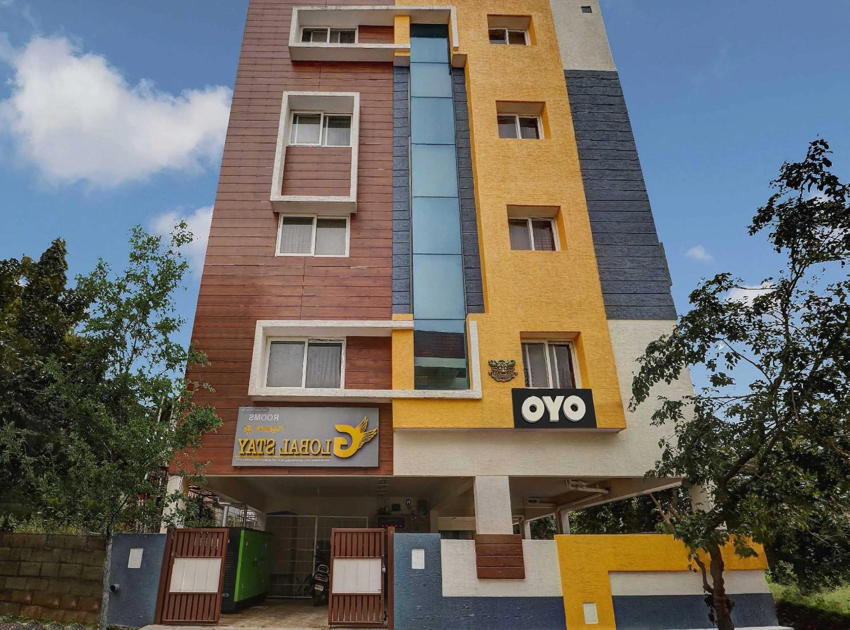 Facade/entrance in Collection O Global Stay Near Kengeri Bus Terminal Metro Station