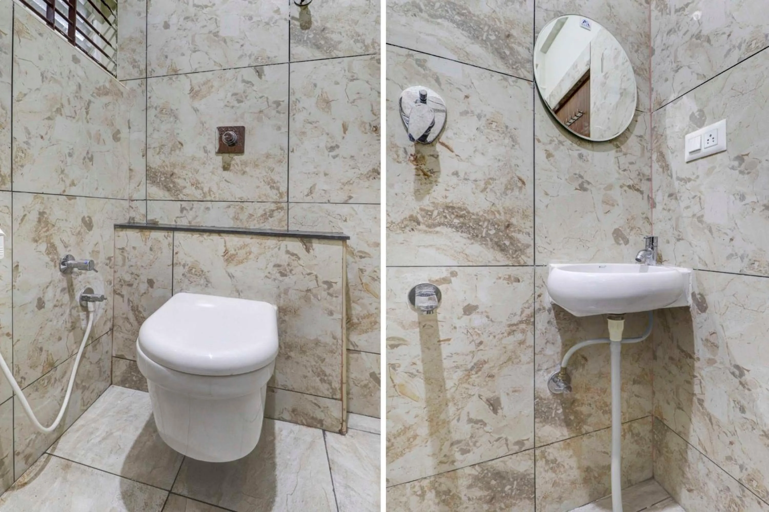 Bathroom in Collection O Global Stay Near Kengeri Bus Terminal Metro Station