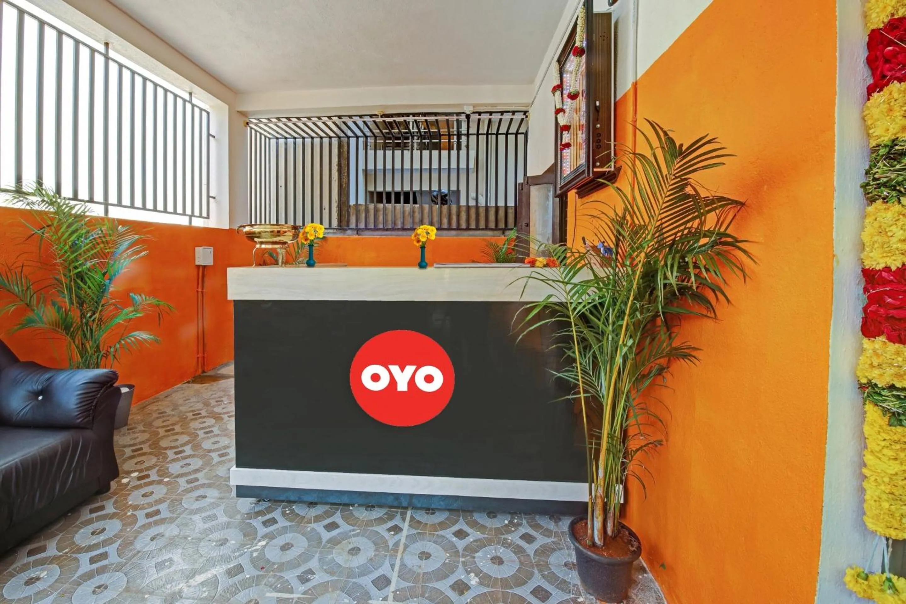 Lobby or reception in Hotel O Honnagiri Residency