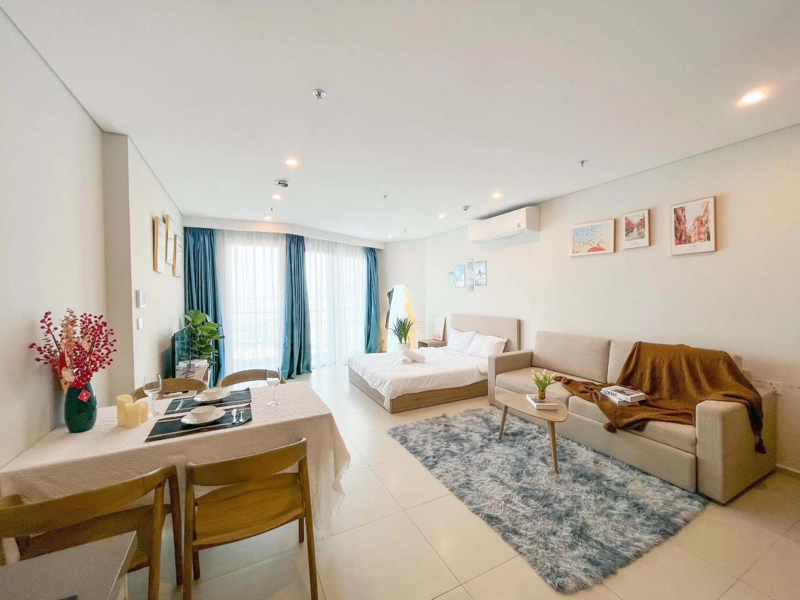 Living room in The Sóng - Miam Vungtau Condotel