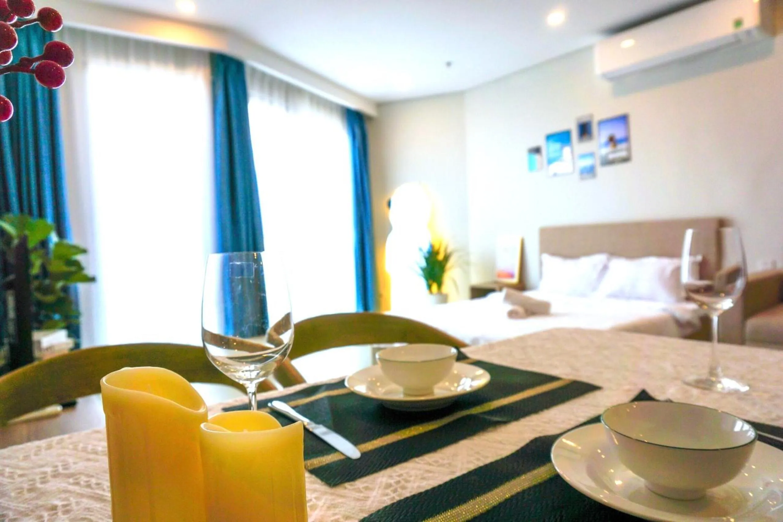 Bed in The Sóng - Miam Vungtau Condotel