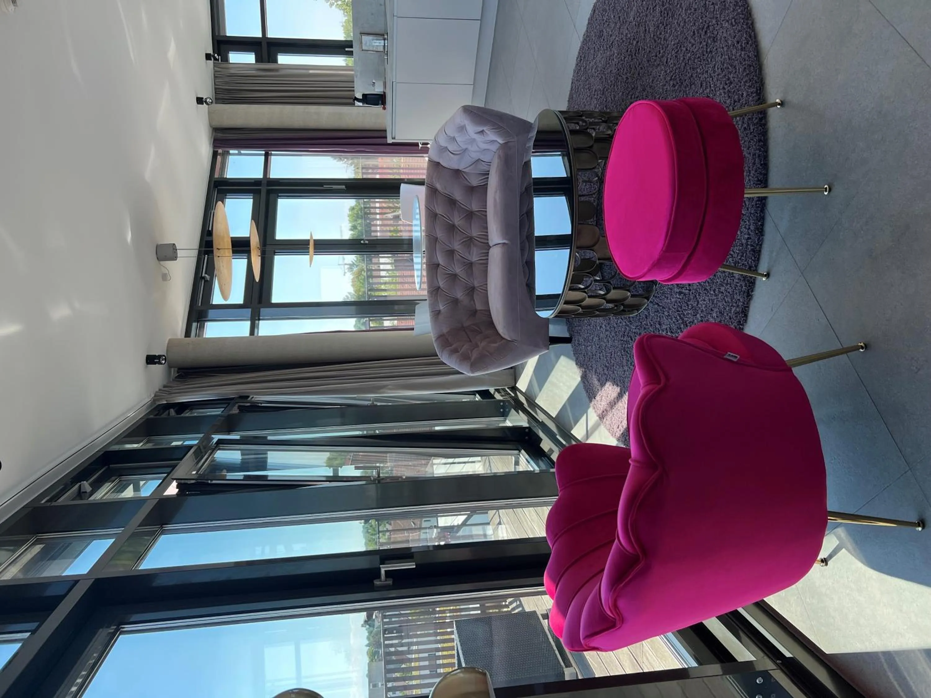 Living room in Hotel im Bunker