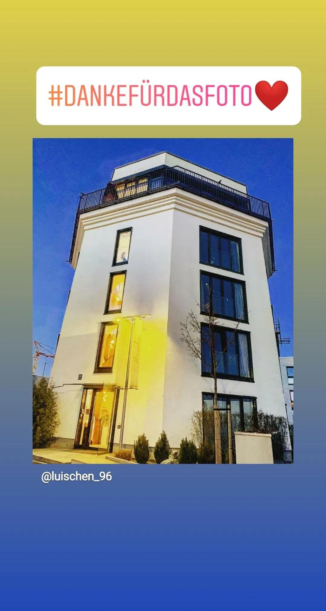 Property building in Hotel im Bunker