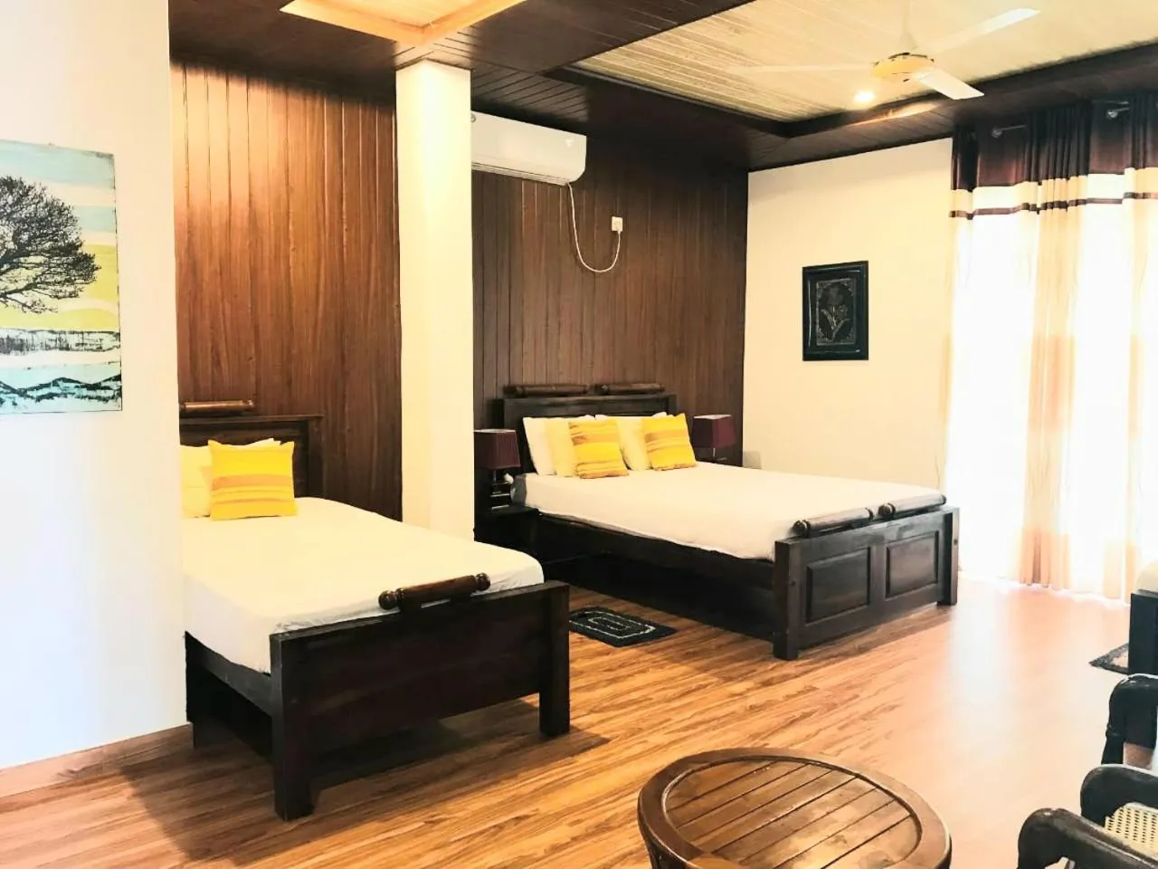 Bed in Seyara Holiday Resort