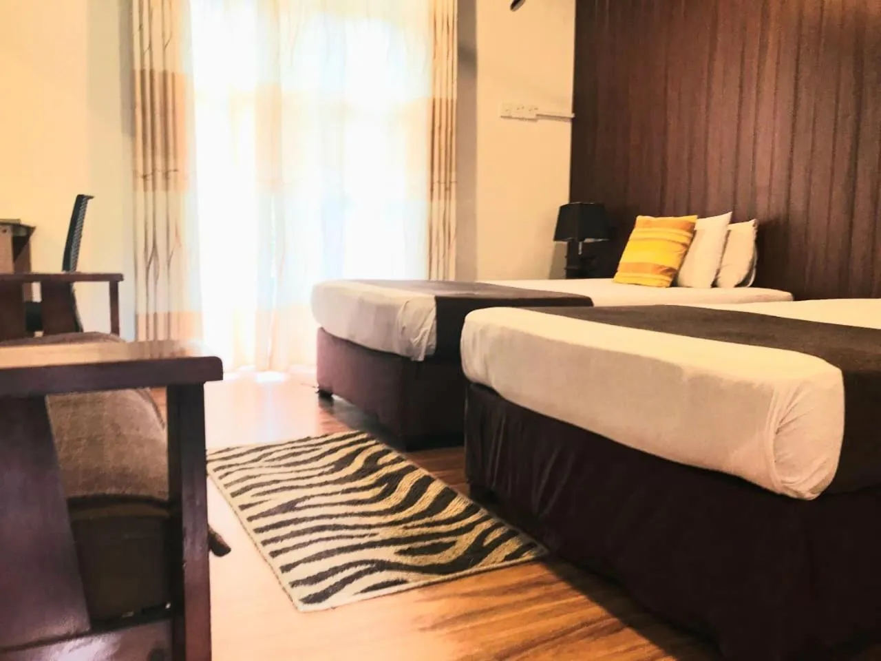 Bed in Seyara Holiday Resort