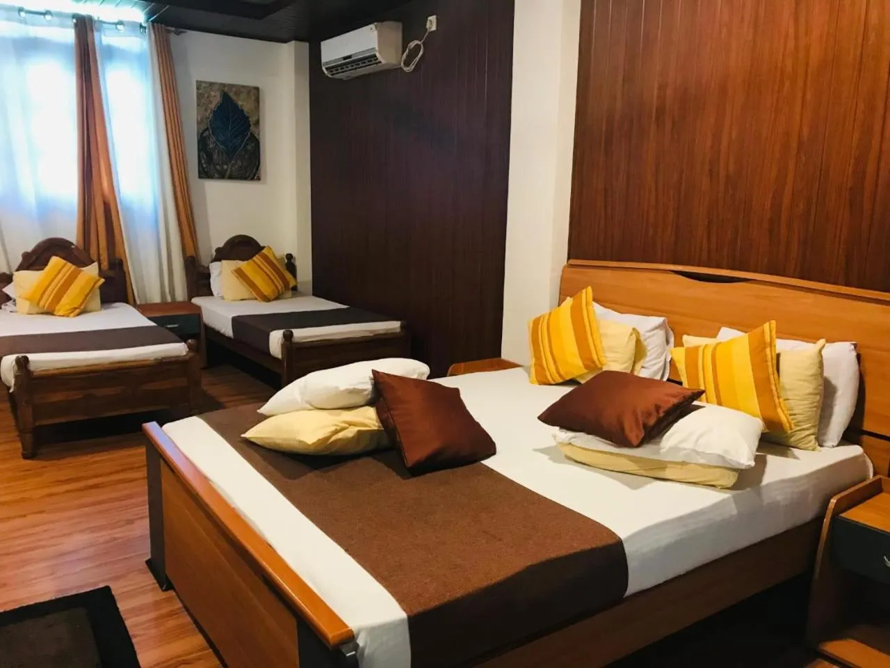 Bed in Seyara Holiday Resort