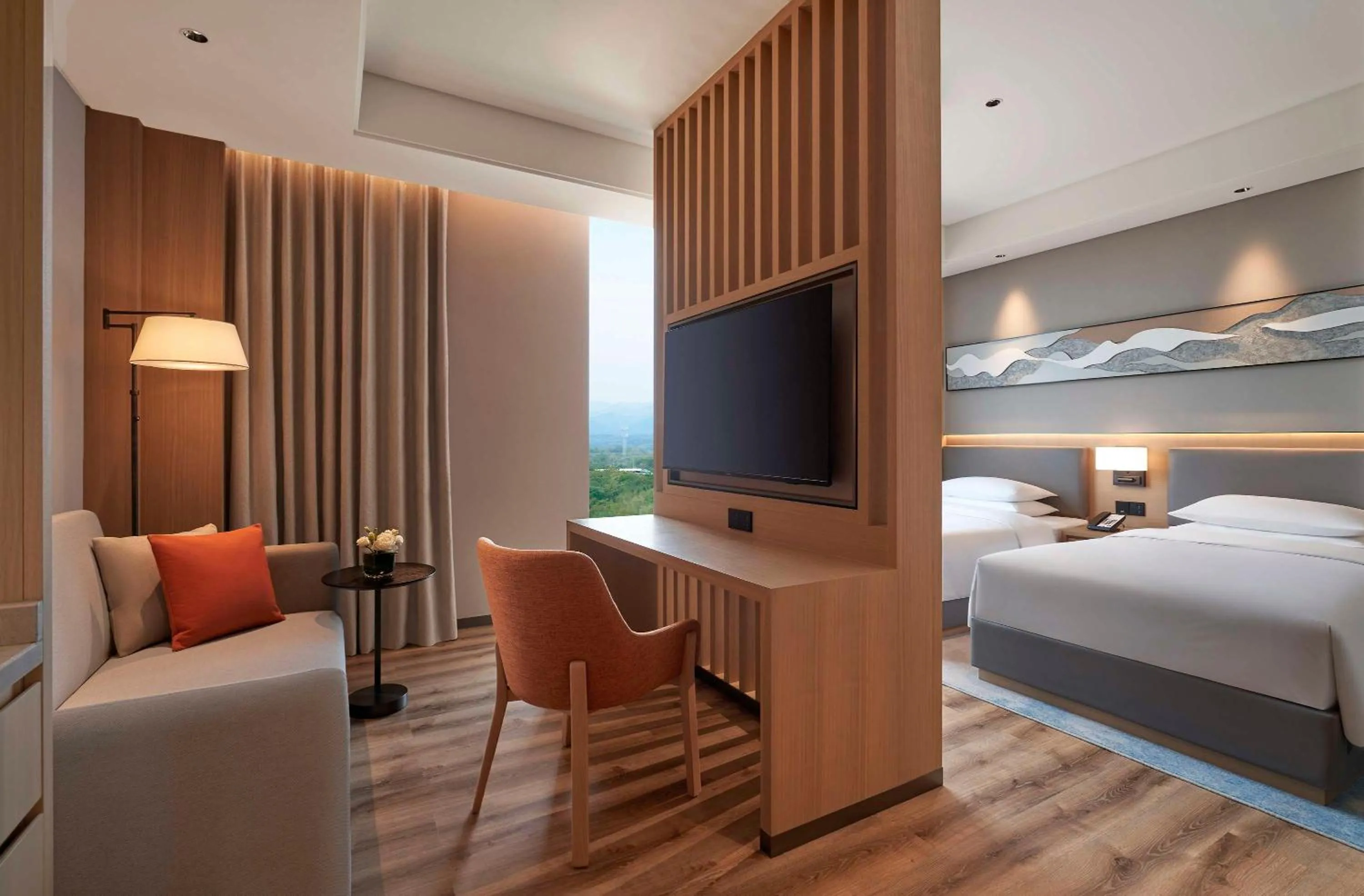 Bedroom, Bed in Hyatt Place Huangshan Train Station