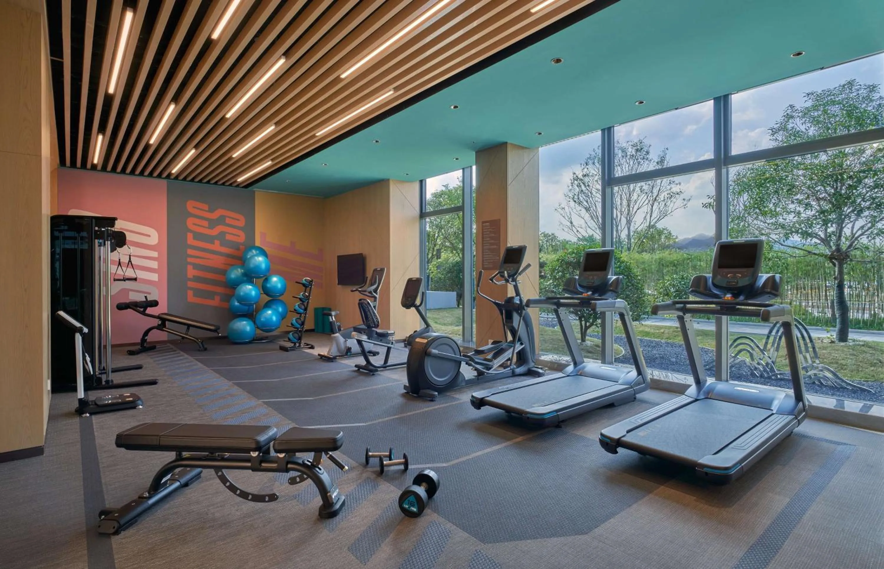 Fitness centre/facilities in Hyatt Place Huangshan Train Station