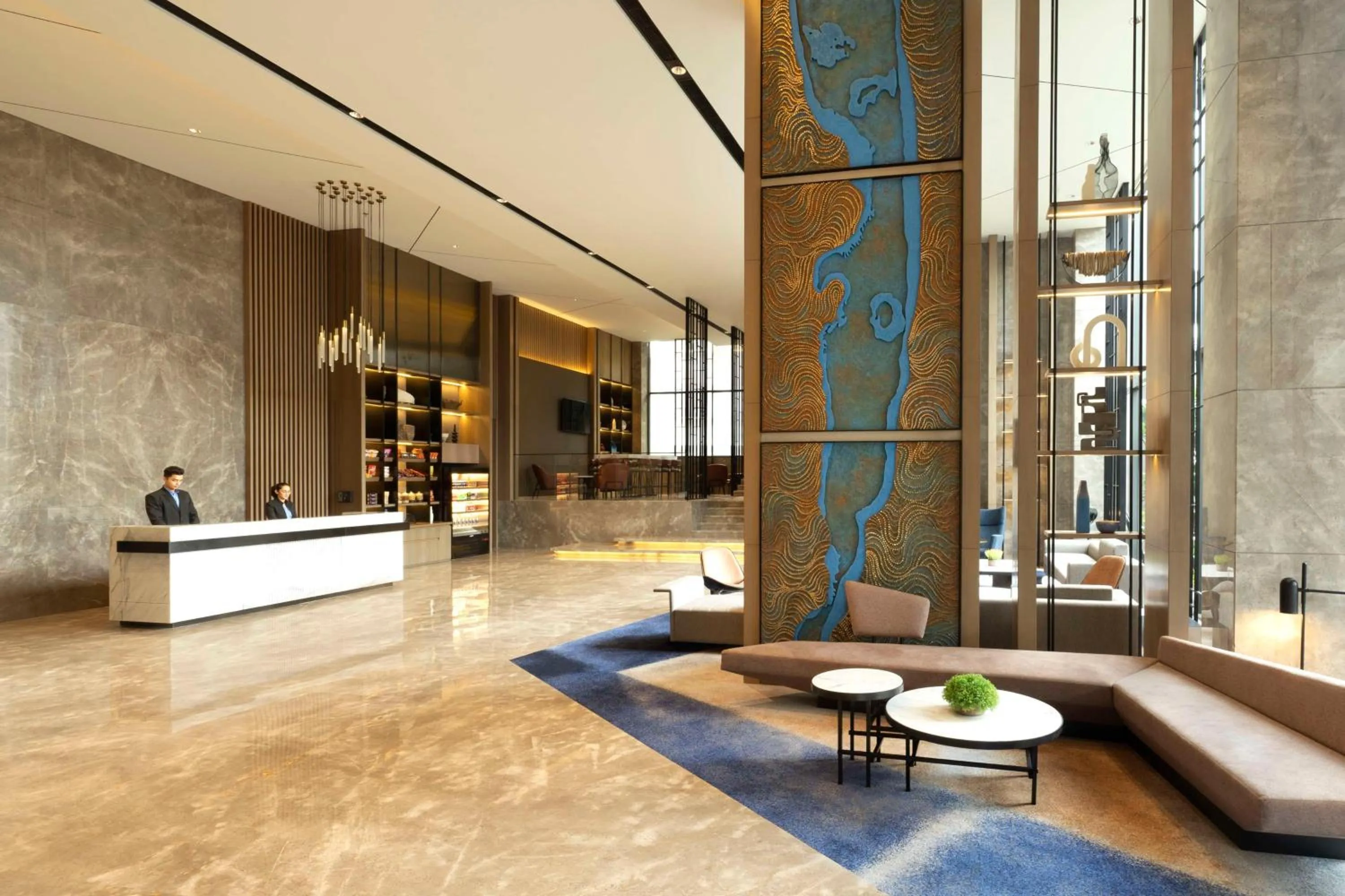 Lobby or reception in Hyatt Place Bharuch