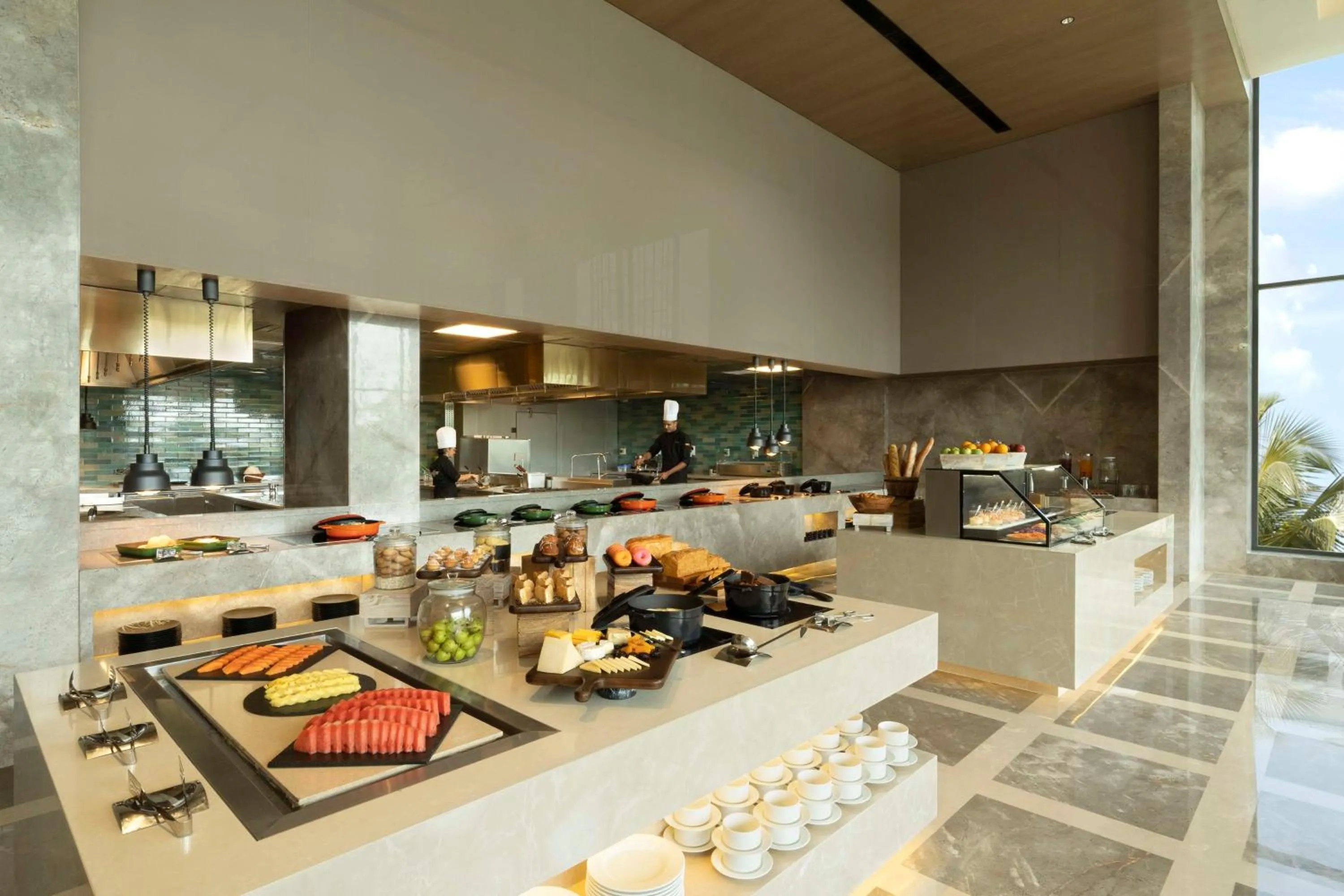 Restaurant/places to eat in Hyatt Place Bharuch