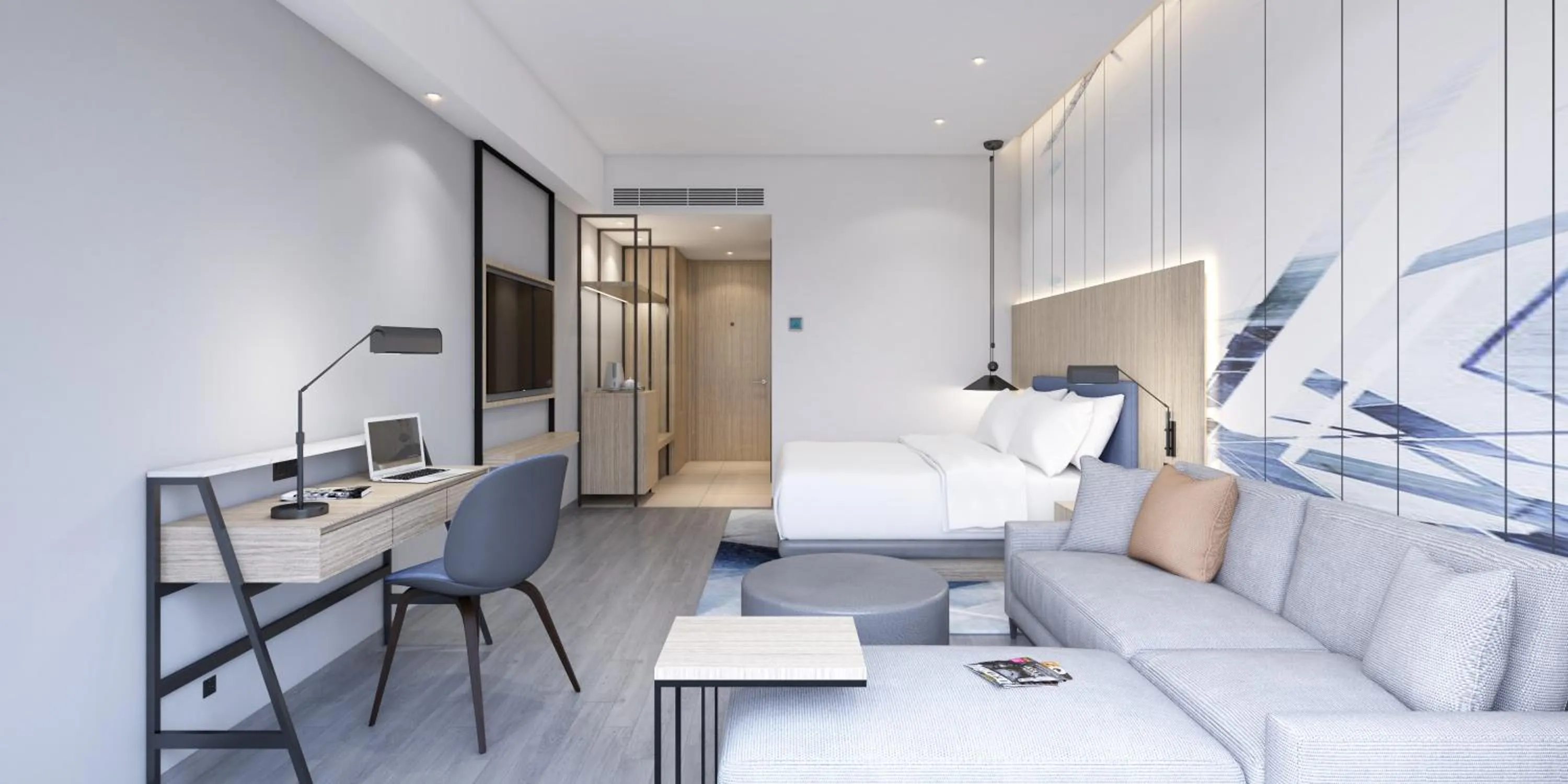 Photo of the whole room in Hyatt Place Bharuch