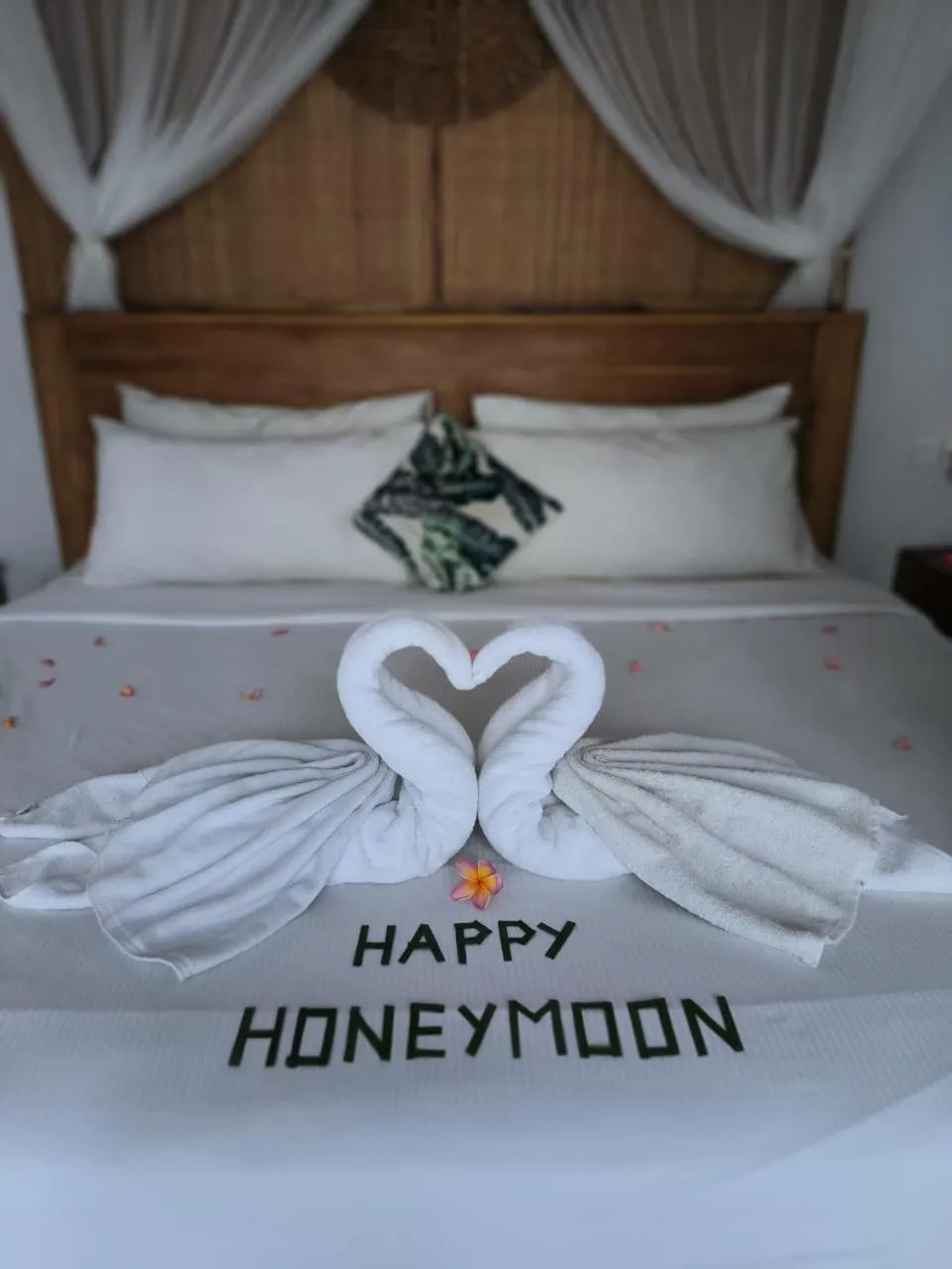 Bed in Sawitri Anandhita Luxury Villas