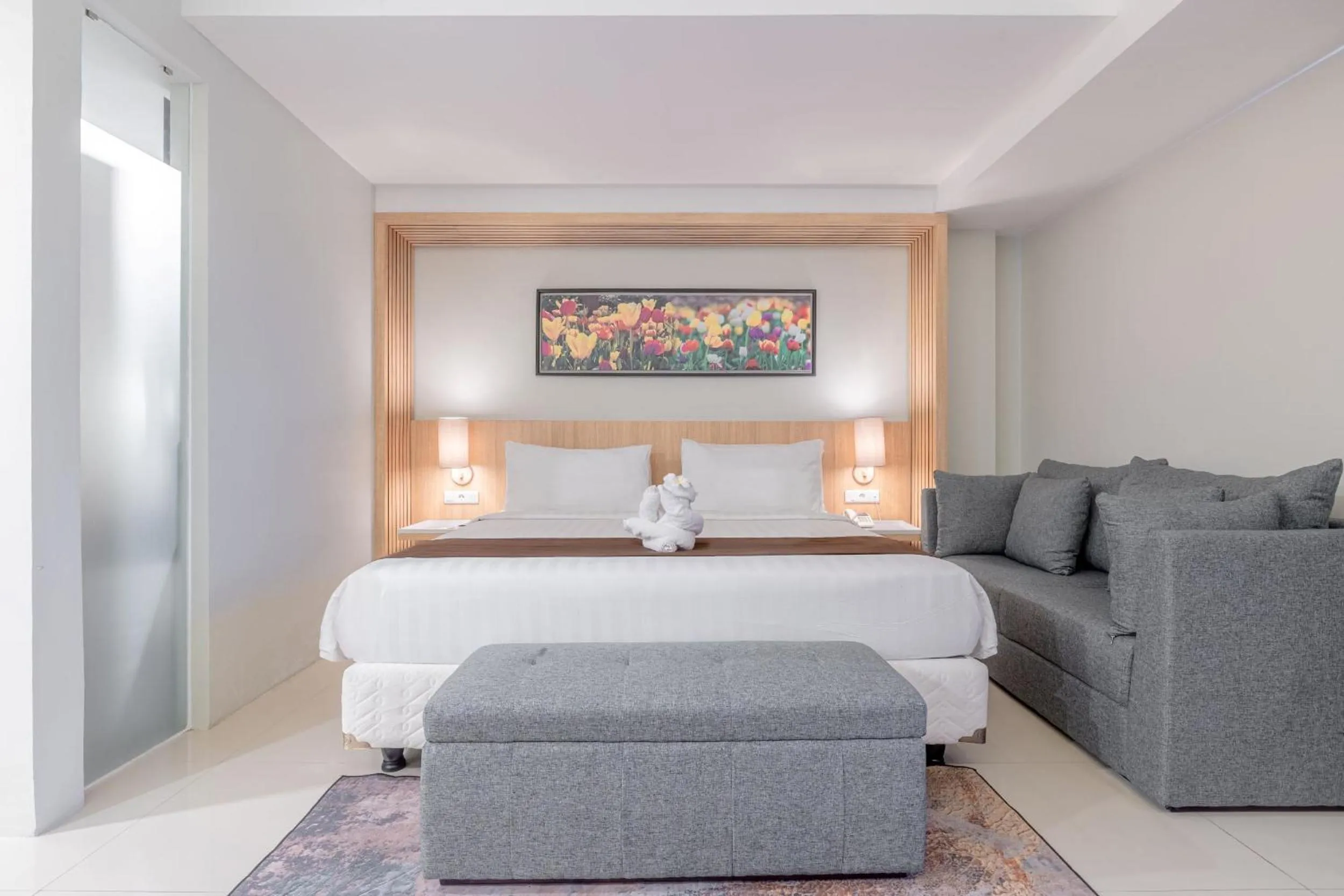 Bedroom, Bed in Horison Le Aman Bali