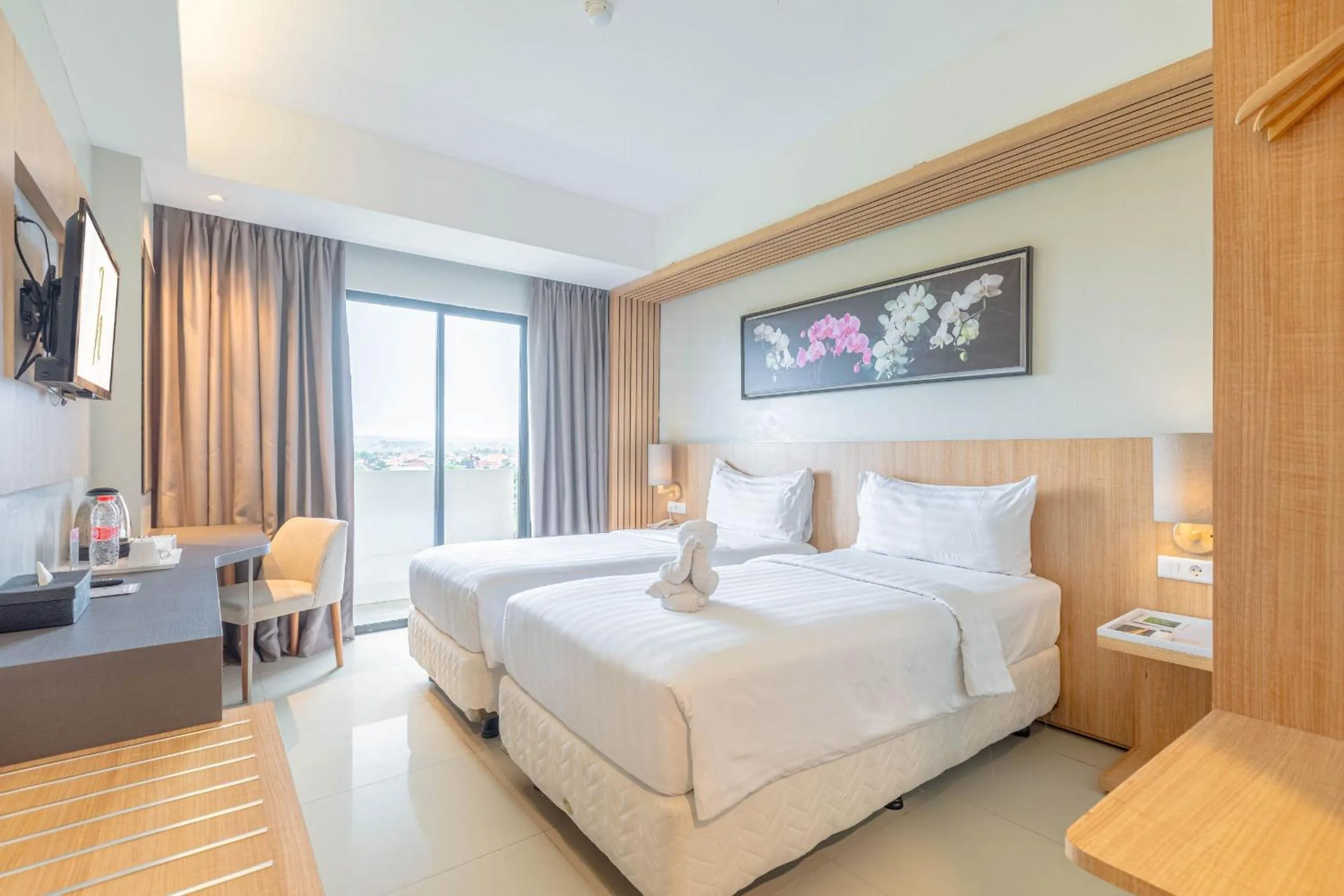 Bedroom, Bed in Horison Le Aman Bali