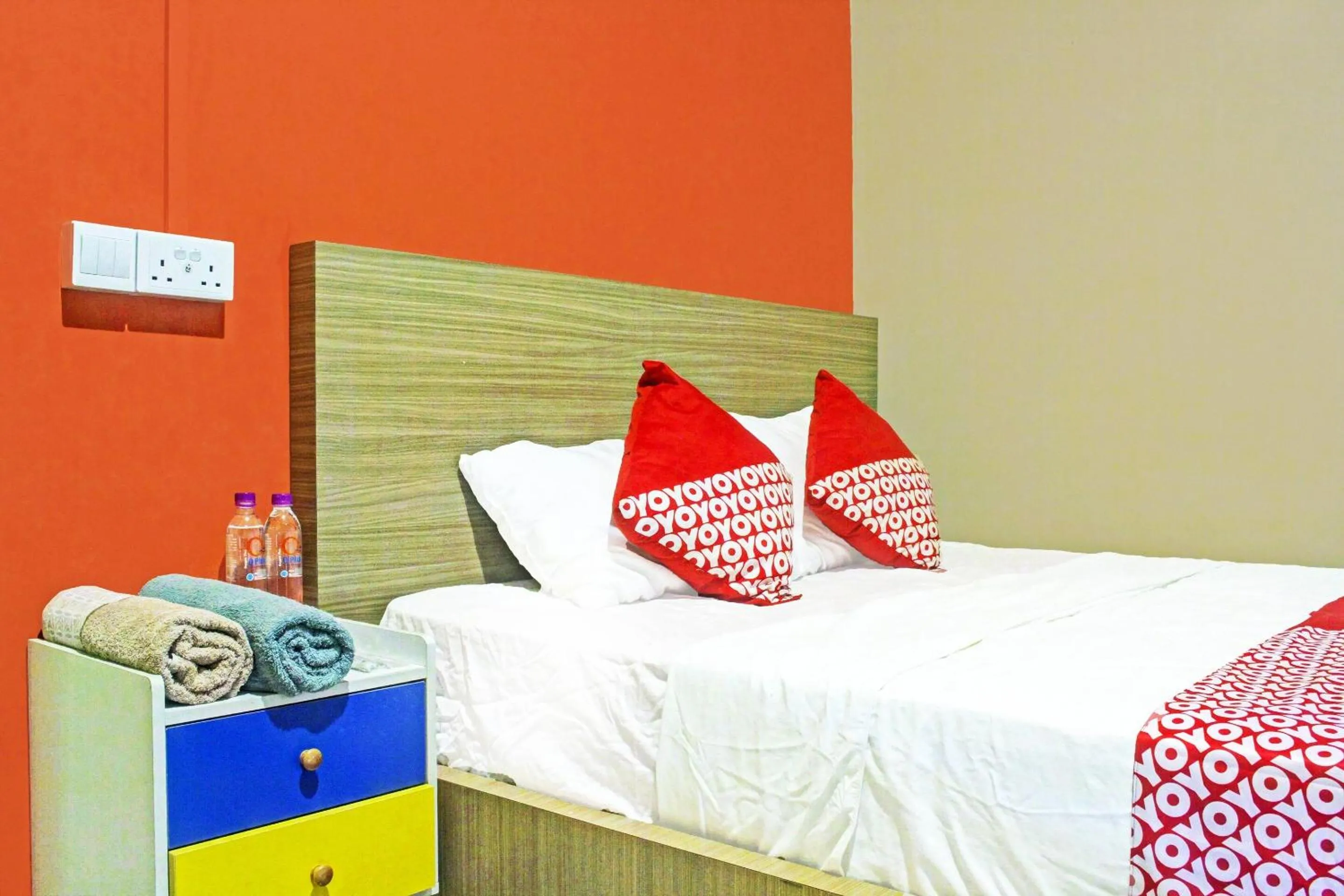 Bedroom, Bed in Hotel O Homestay Daniel 76NearTaman Hijau Karimun