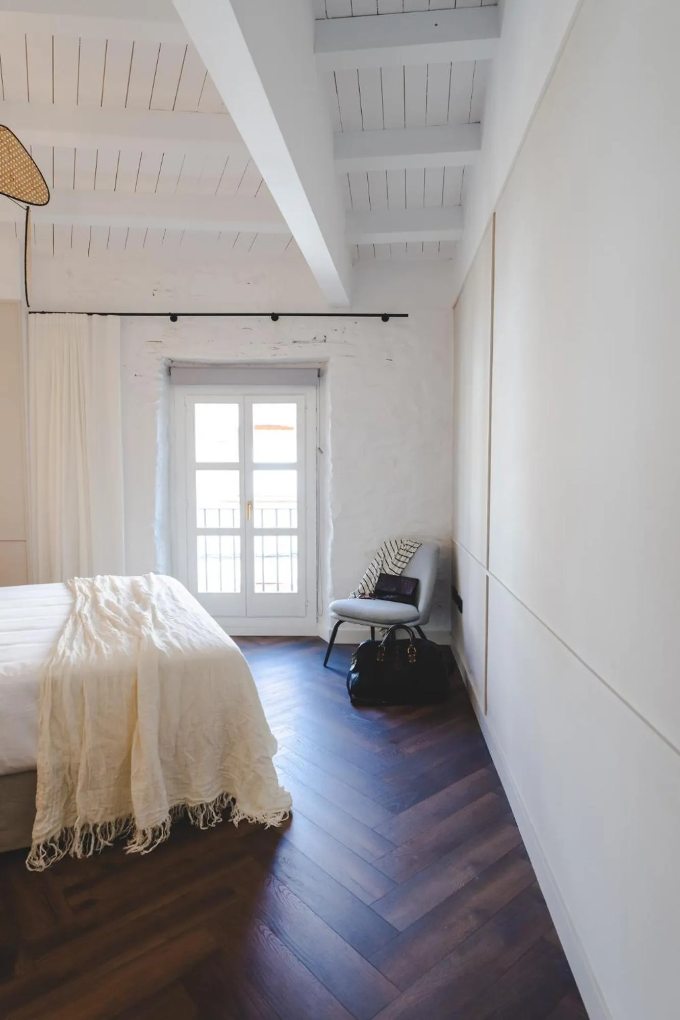 Bedroom, Bed in ORA Hotel Priorat, a Member of Design Hotels