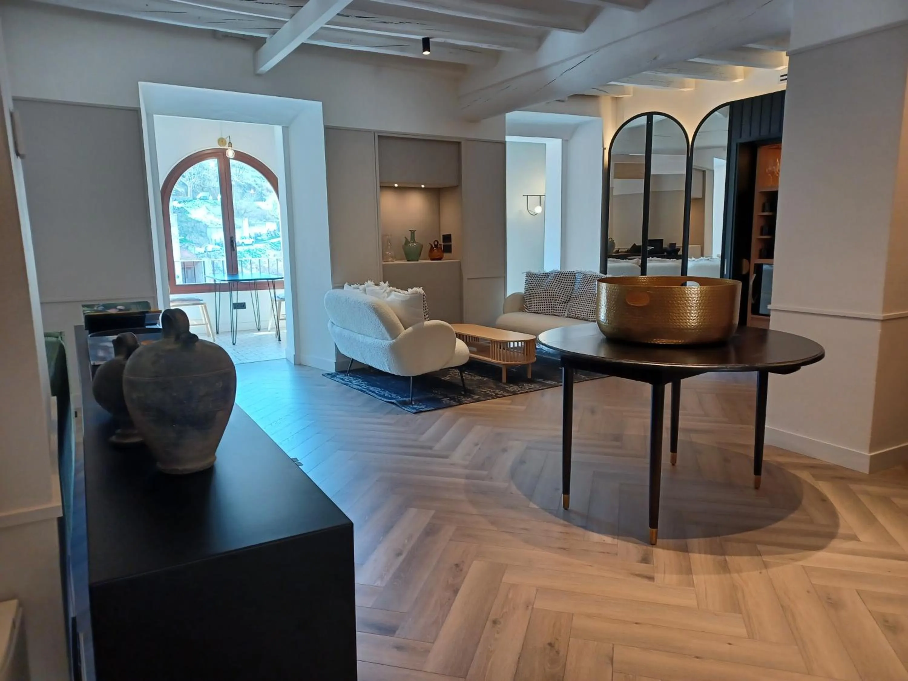 Living room in ORA Hotel Priorat, a Member of Design Hotels