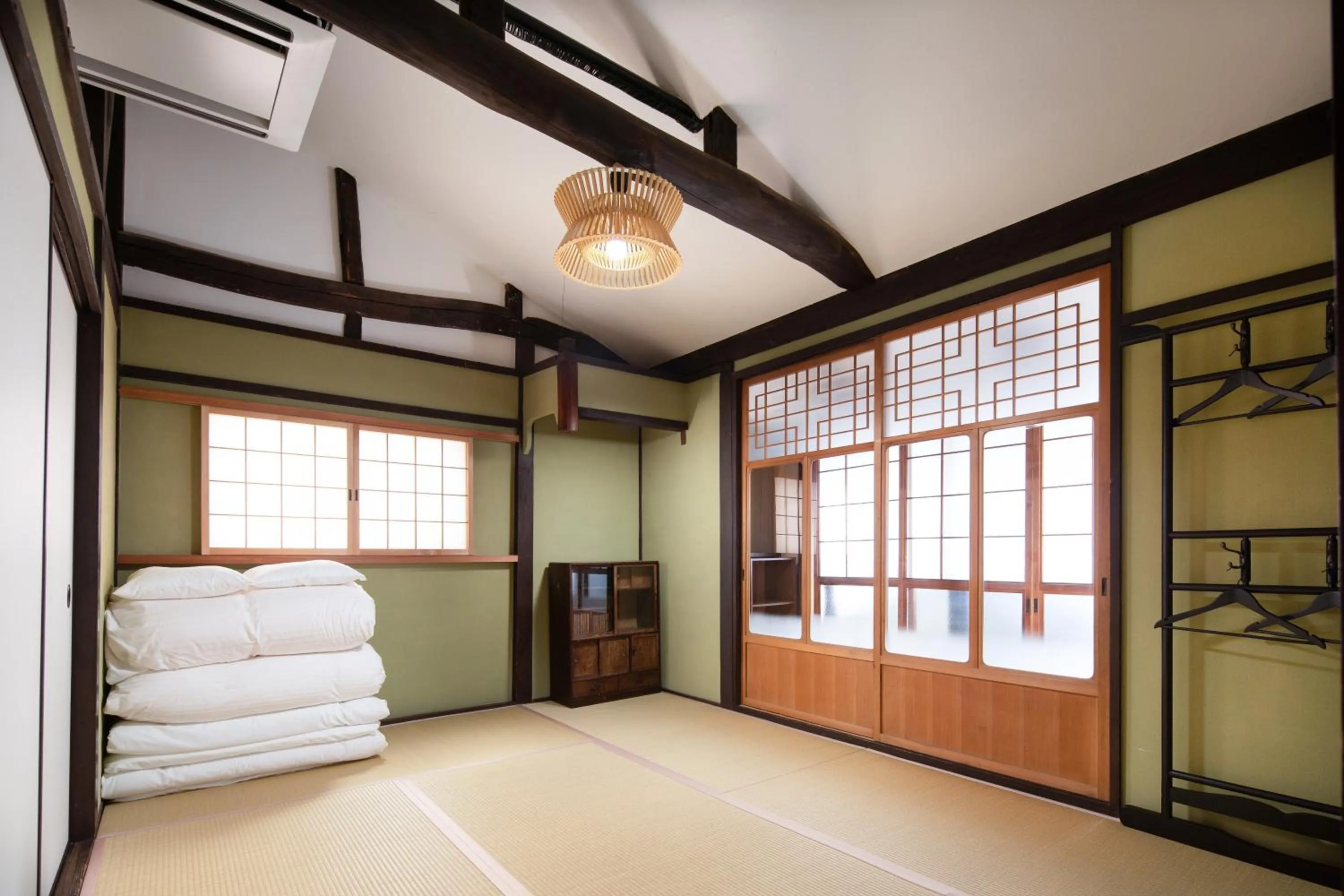 Photo of the whole room, Bed in Kanade Fushimiinari