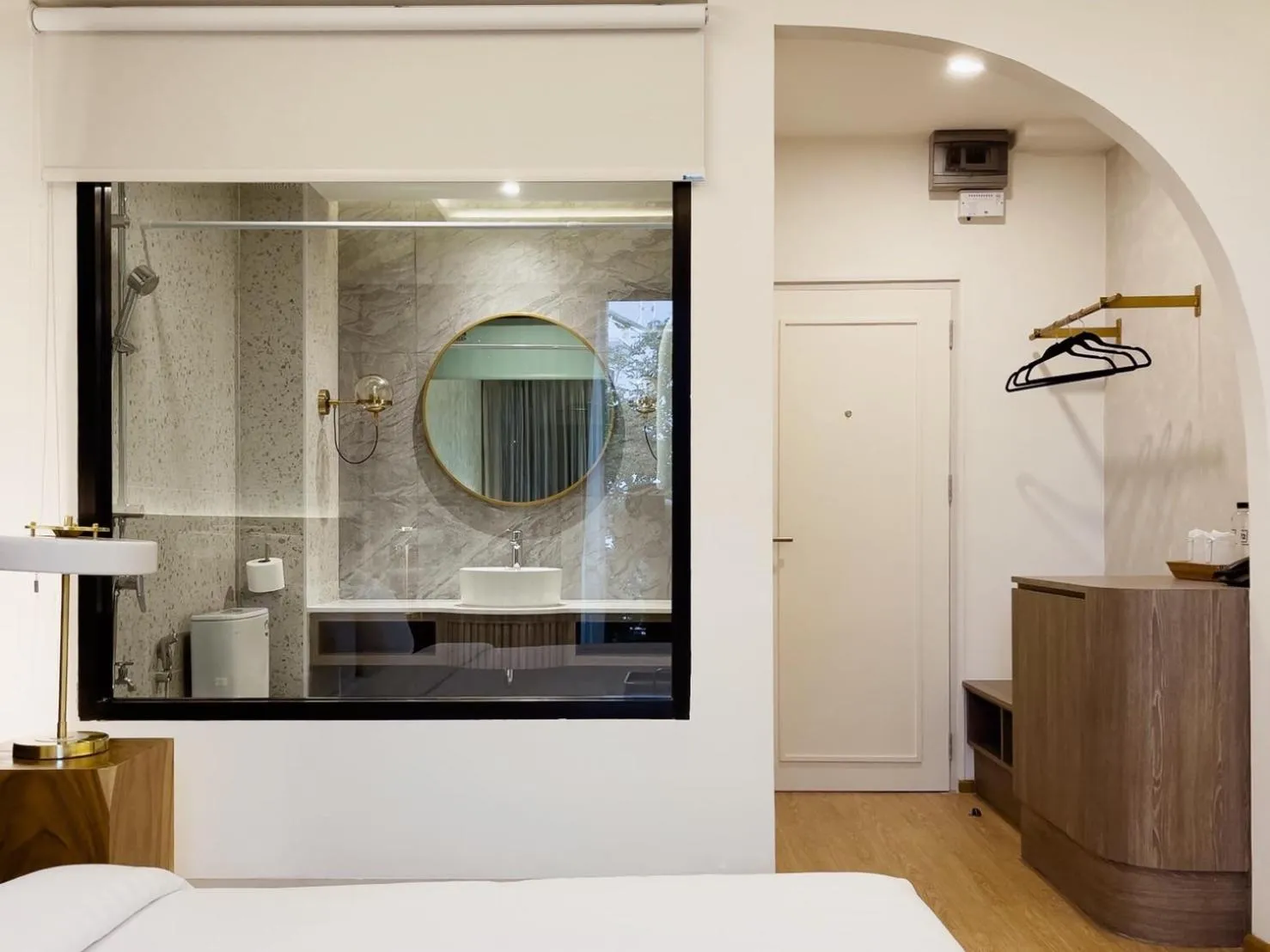 Bathroom, Bed in R2 Hotel Chiangmai