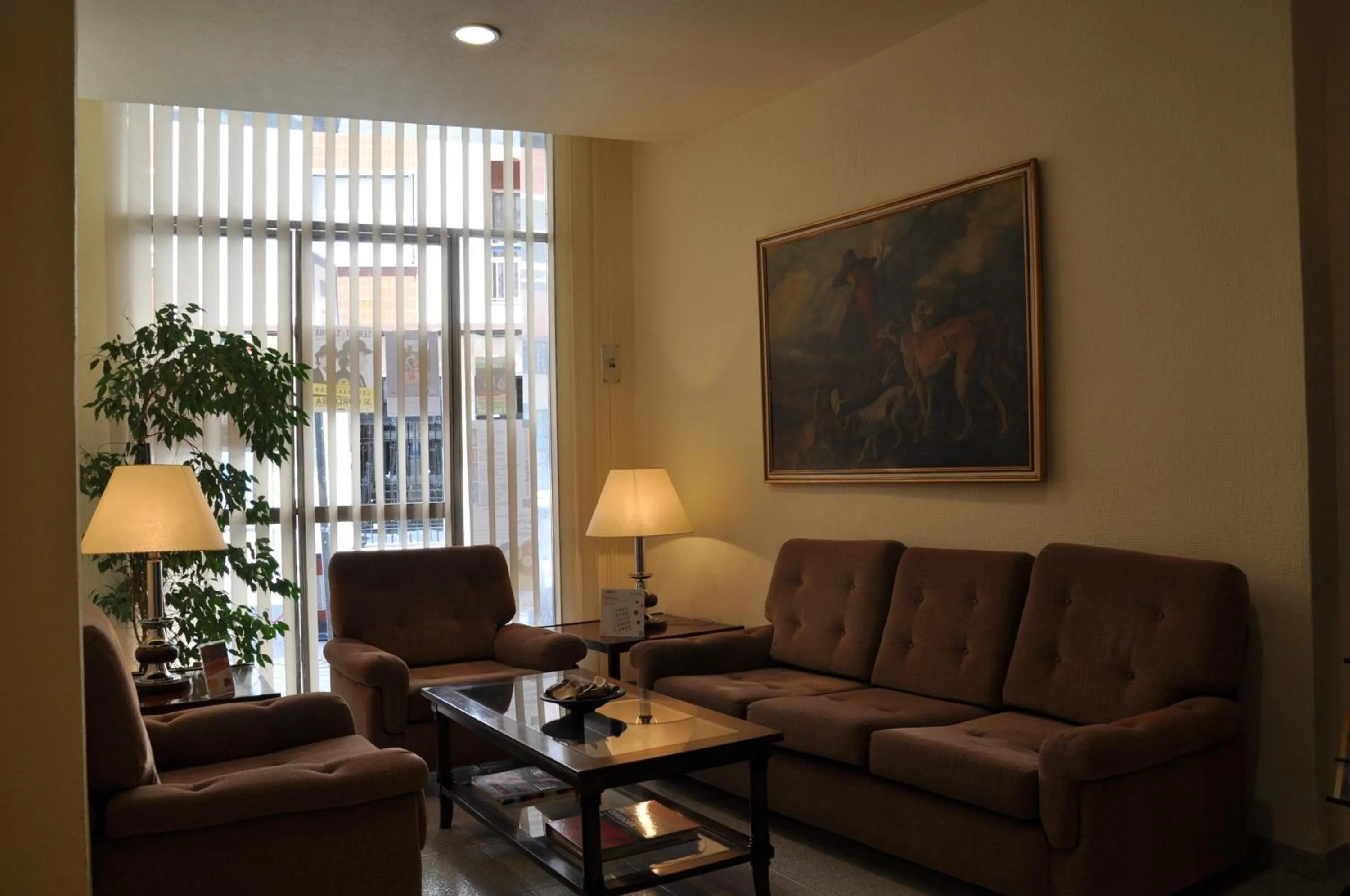 Communal lounge/ TV room in Hotel Riviera