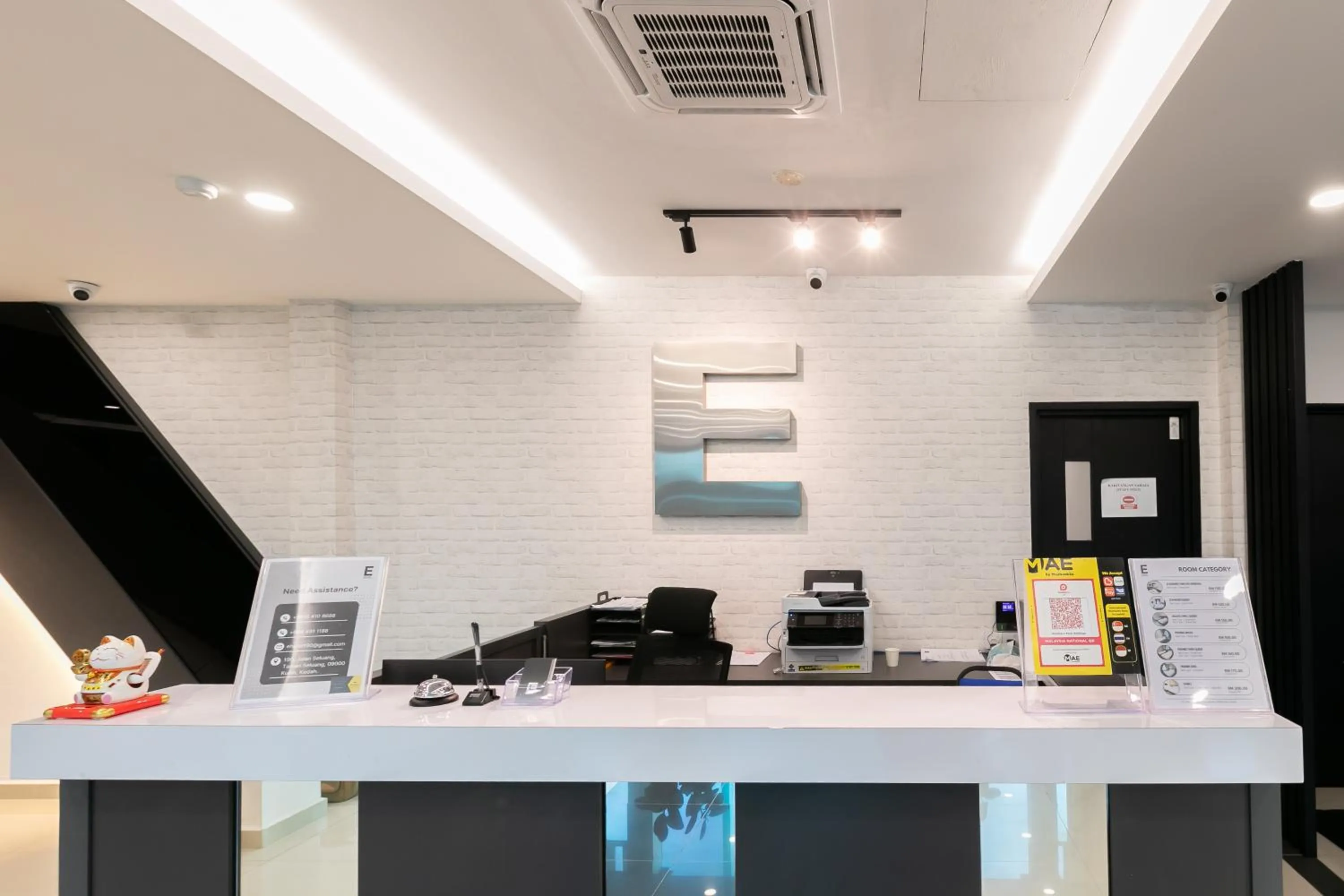 Lobby or reception in E Hotel Kulim