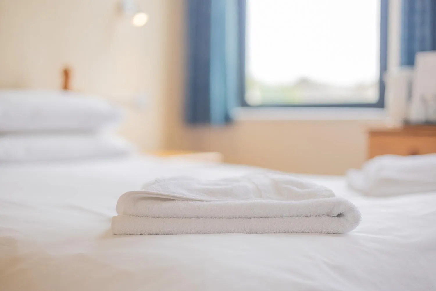 Bed in Falcon's Nest Hotel