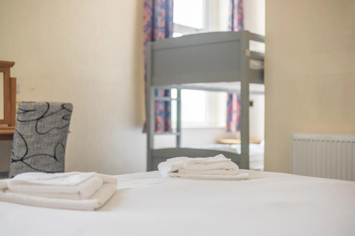 Bed in Falcon's Nest Hotel