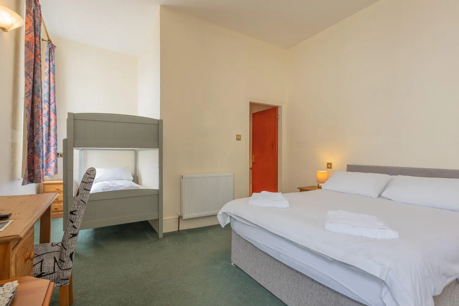 Bed in Falcon's Nest Hotel