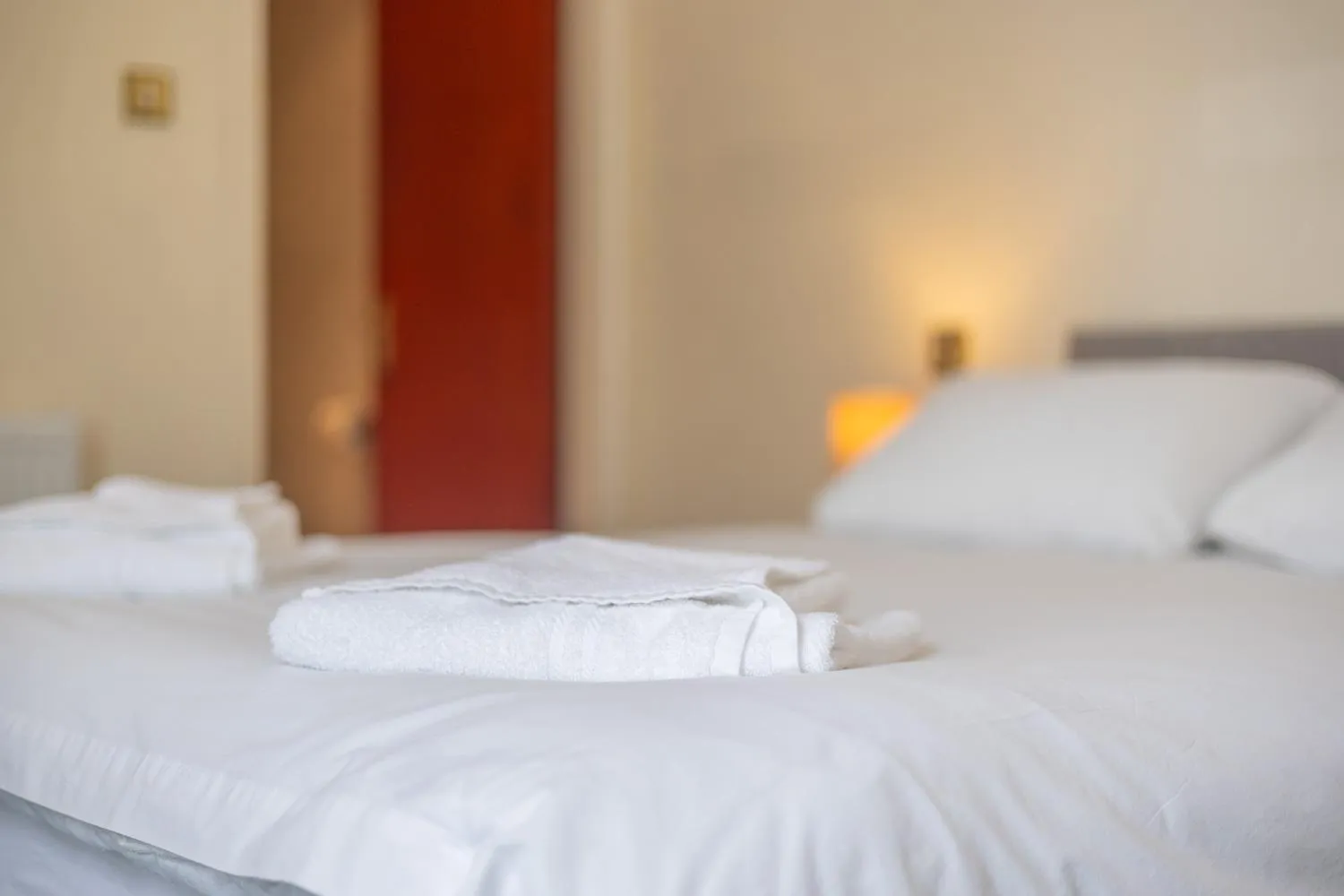 Bed in Falcon's Nest Hotel