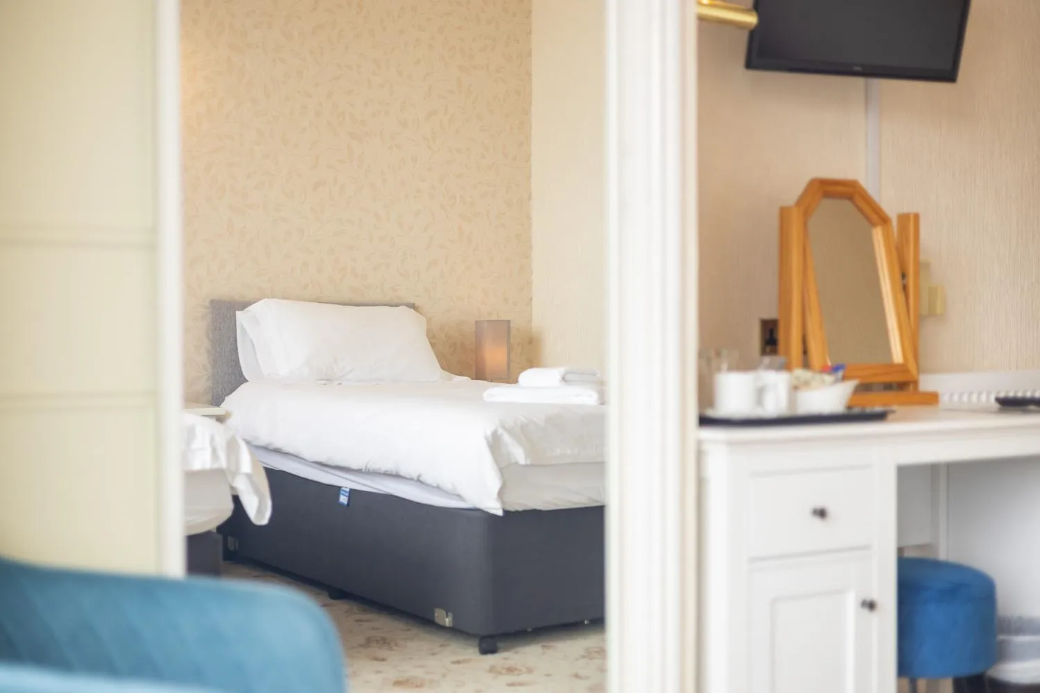 Bed in Falcon's Nest Hotel