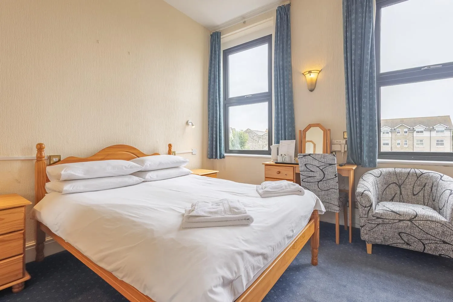 Bed in Falcon's Nest Hotel