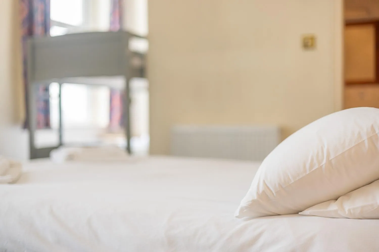 Bed in Falcon's Nest Hotel