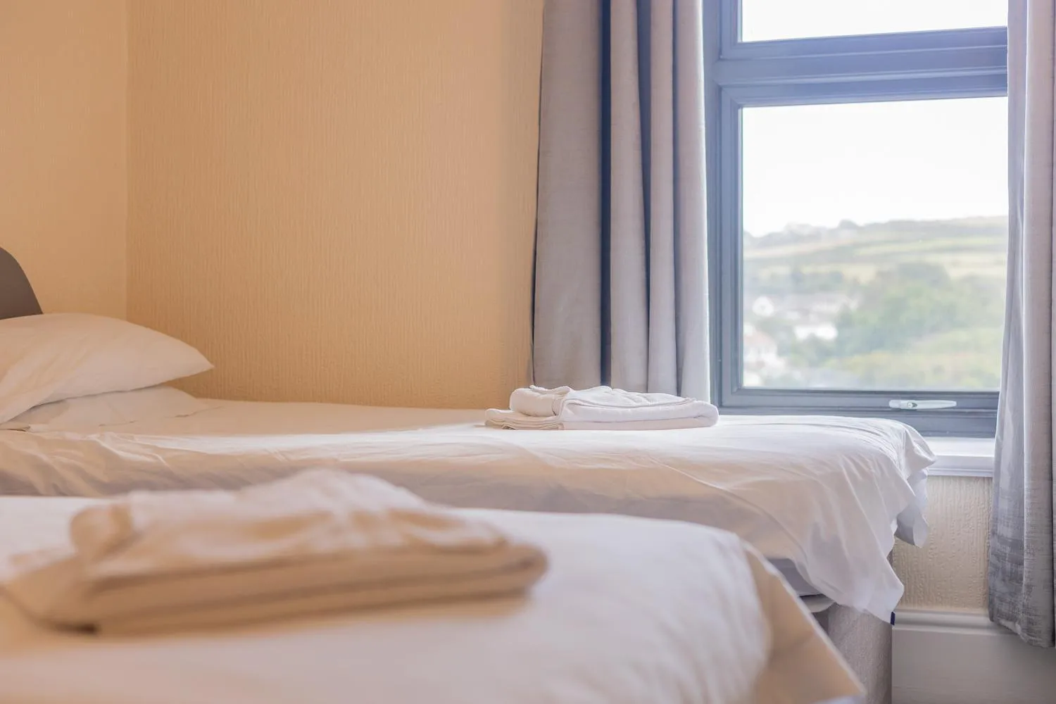 Bed in Falcon's Nest Hotel