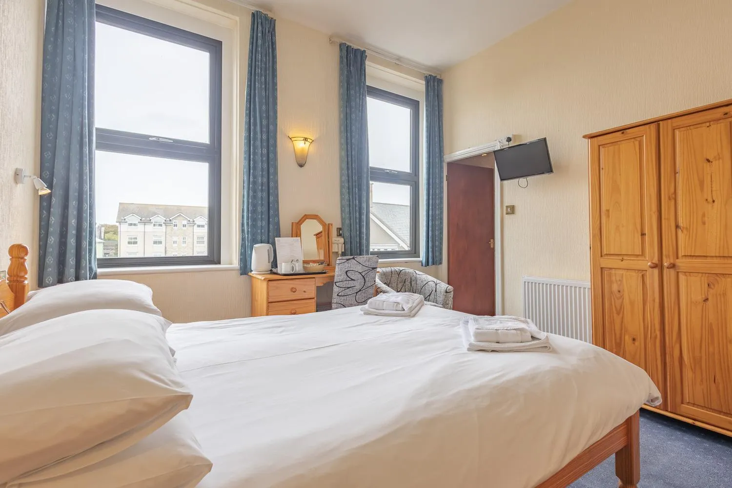 Bed in Falcon's Nest Hotel