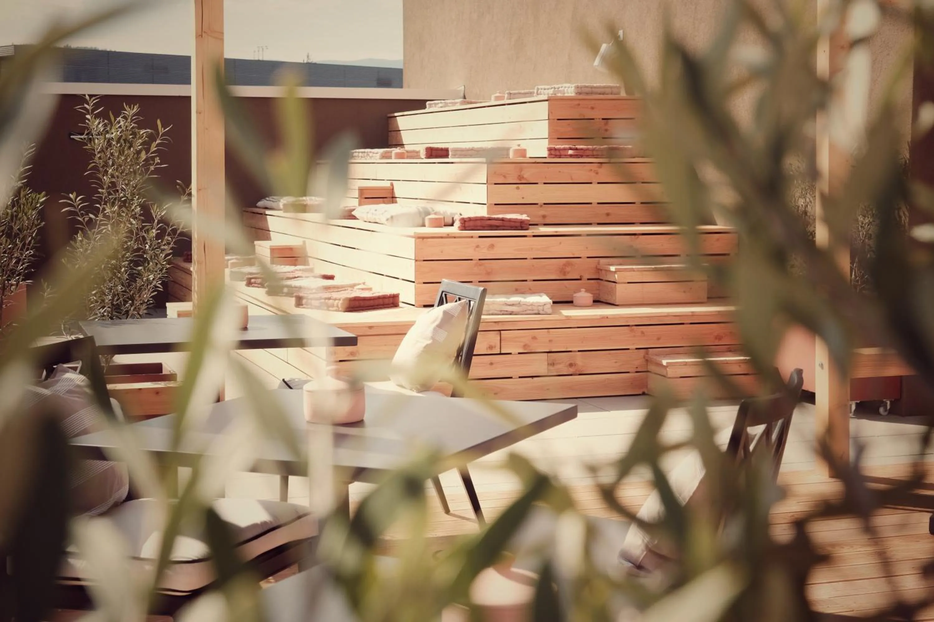 Patio in Afterwork Hotel