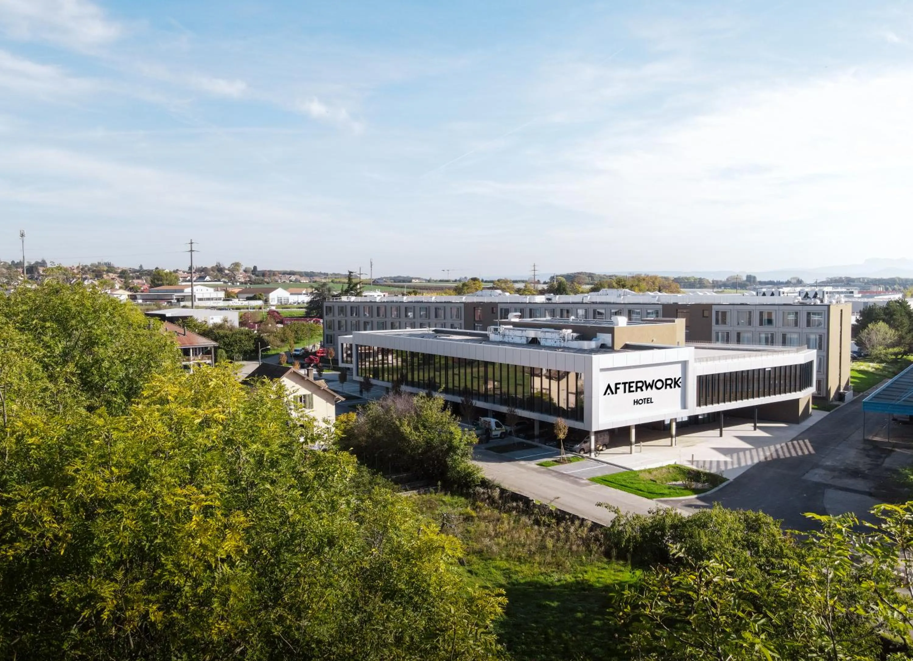 Property building in Afterwork Hotel