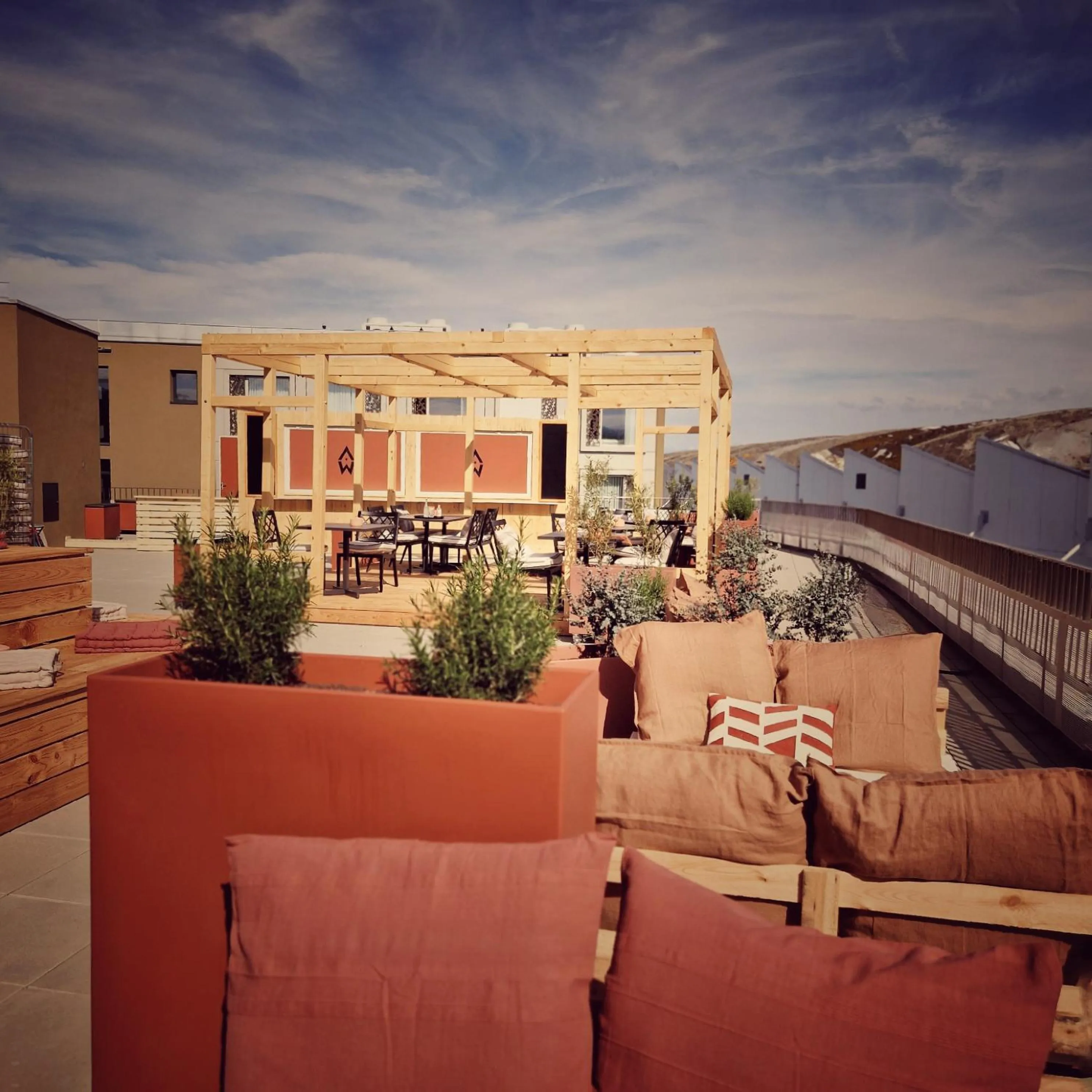 Patio in Afterwork Hotel